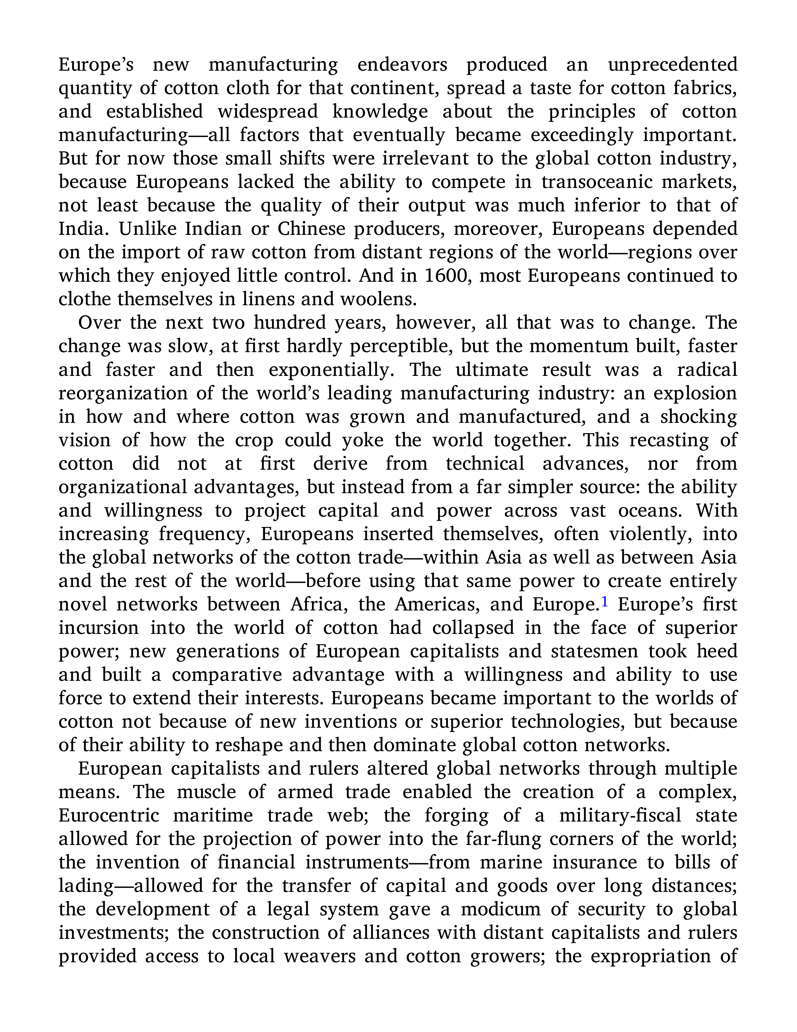 Sven Beckert Empire of Cotton A Global History Biography — page 45