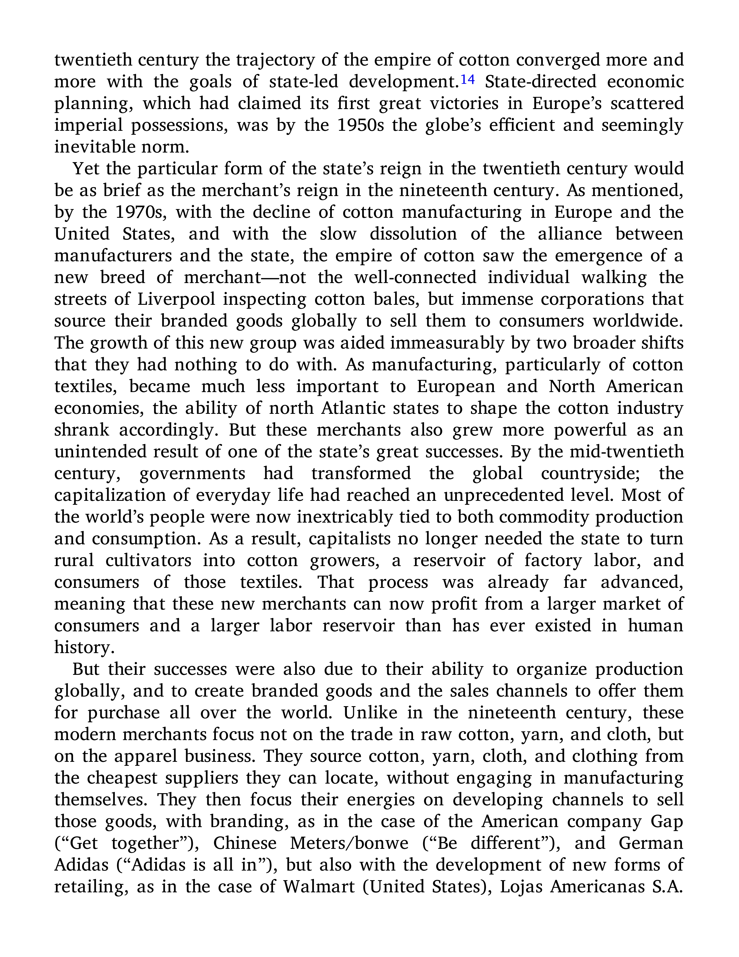 Sven Beckert Empire of Cotton A Global History Biography — page 459