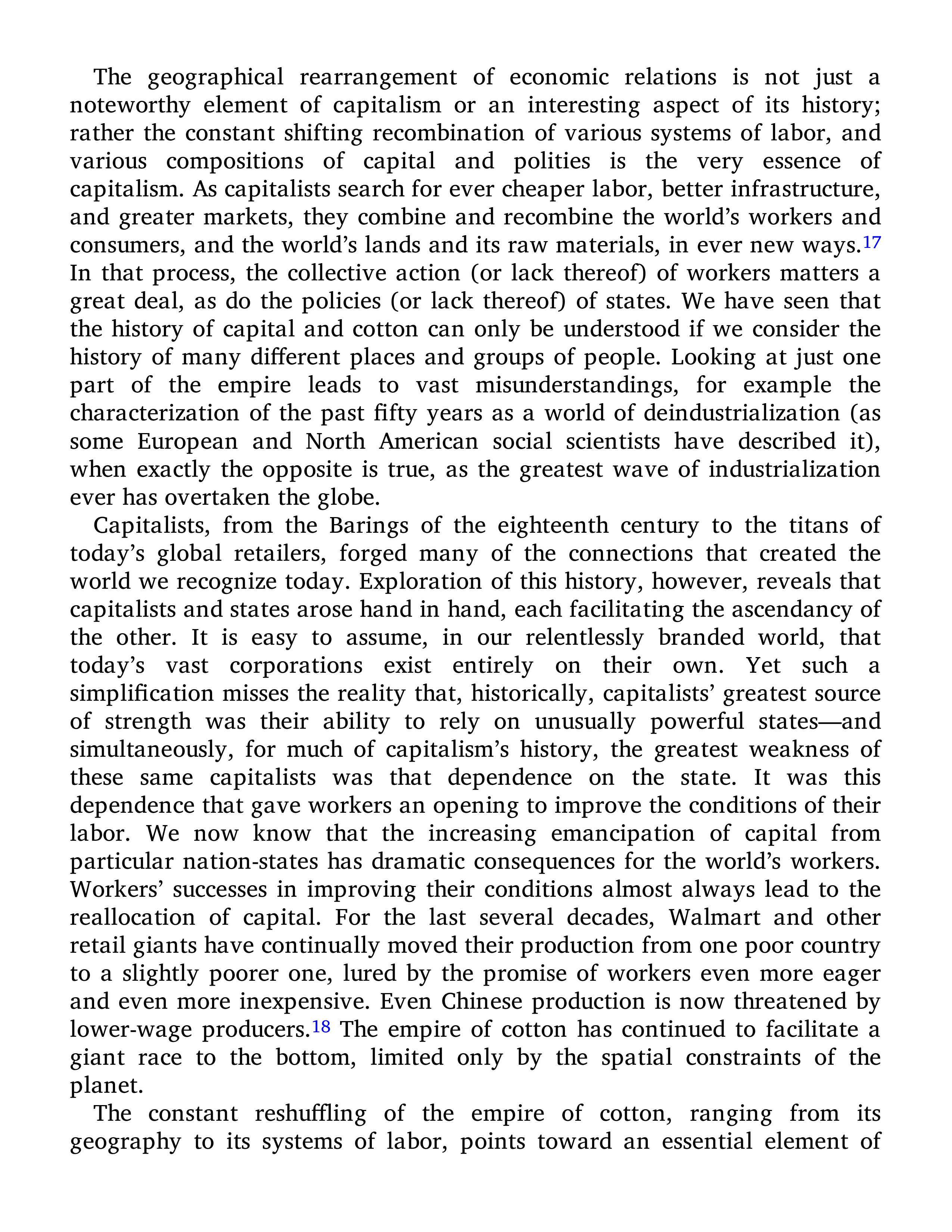 Sven Beckert Empire of Cotton A Global History Biography — page 462
