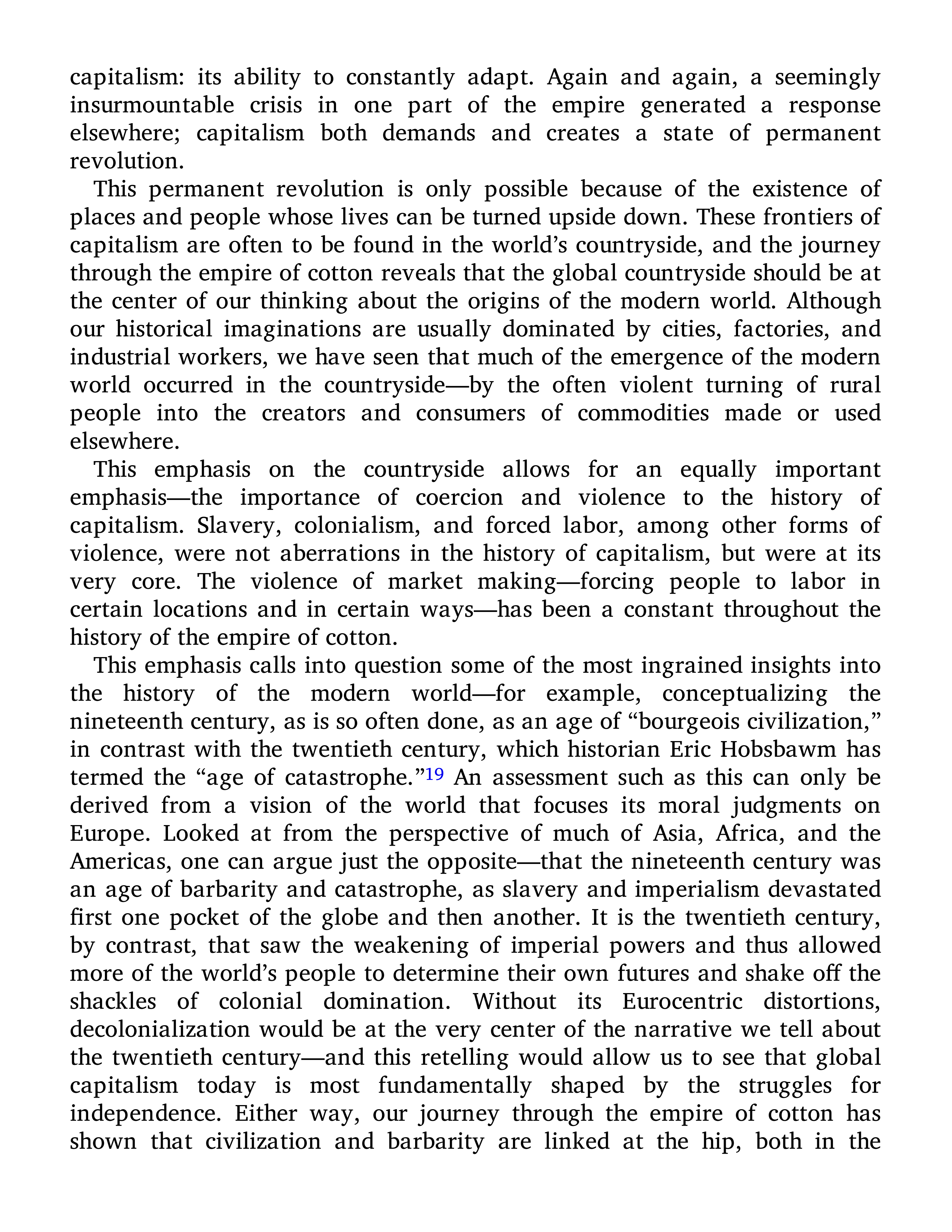 Sven Beckert Empire of Cotton A Global History Biography — page 463