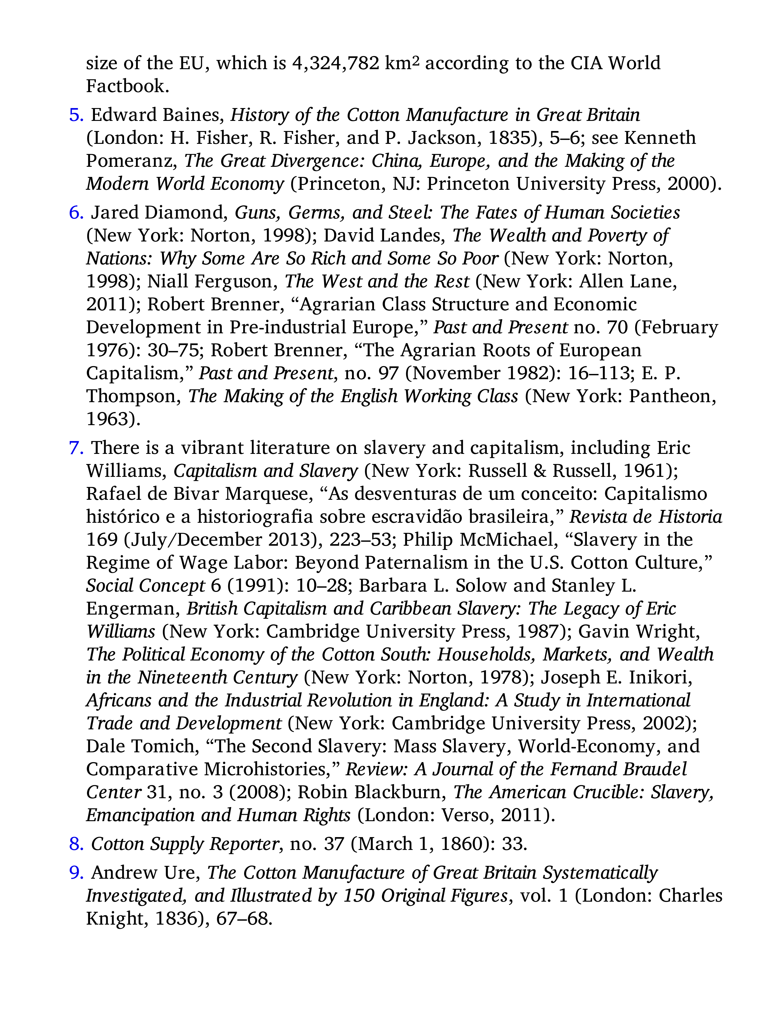 Sven Beckert Empire of Cotton A Global History Biography — page 471