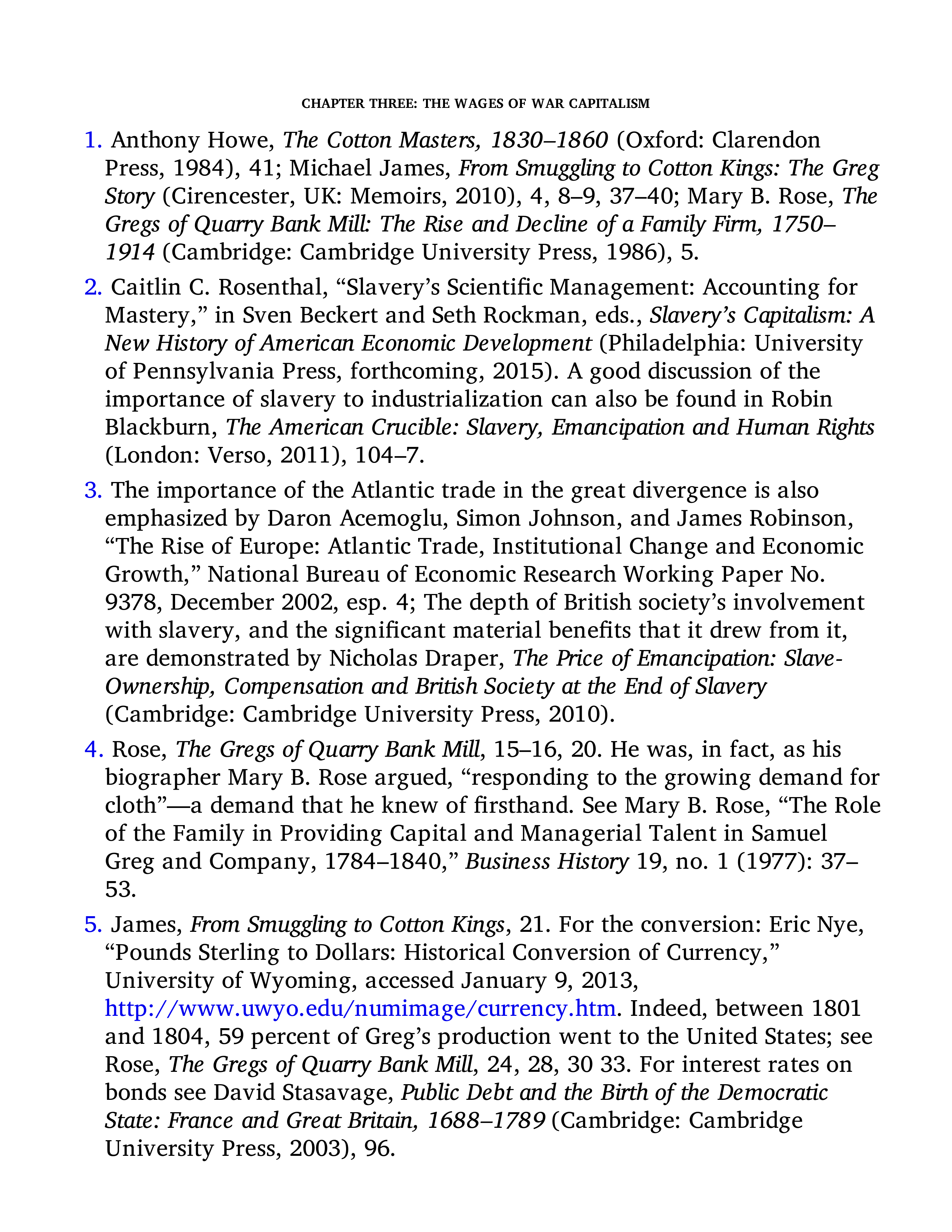Sven Beckert Empire of Cotton A Global History Biography — page 497