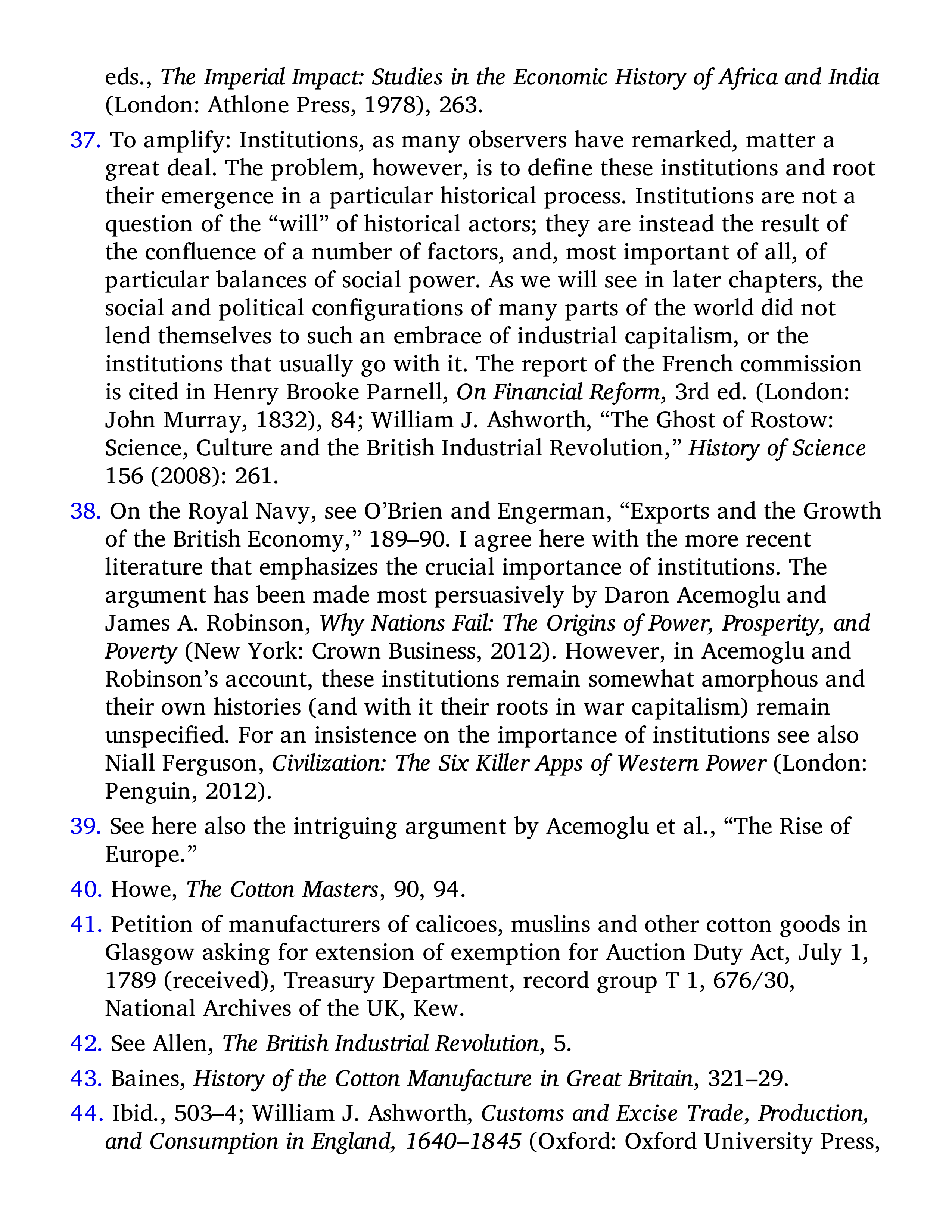 Sven Beckert Empire of Cotton A Global History Biography — page 503
