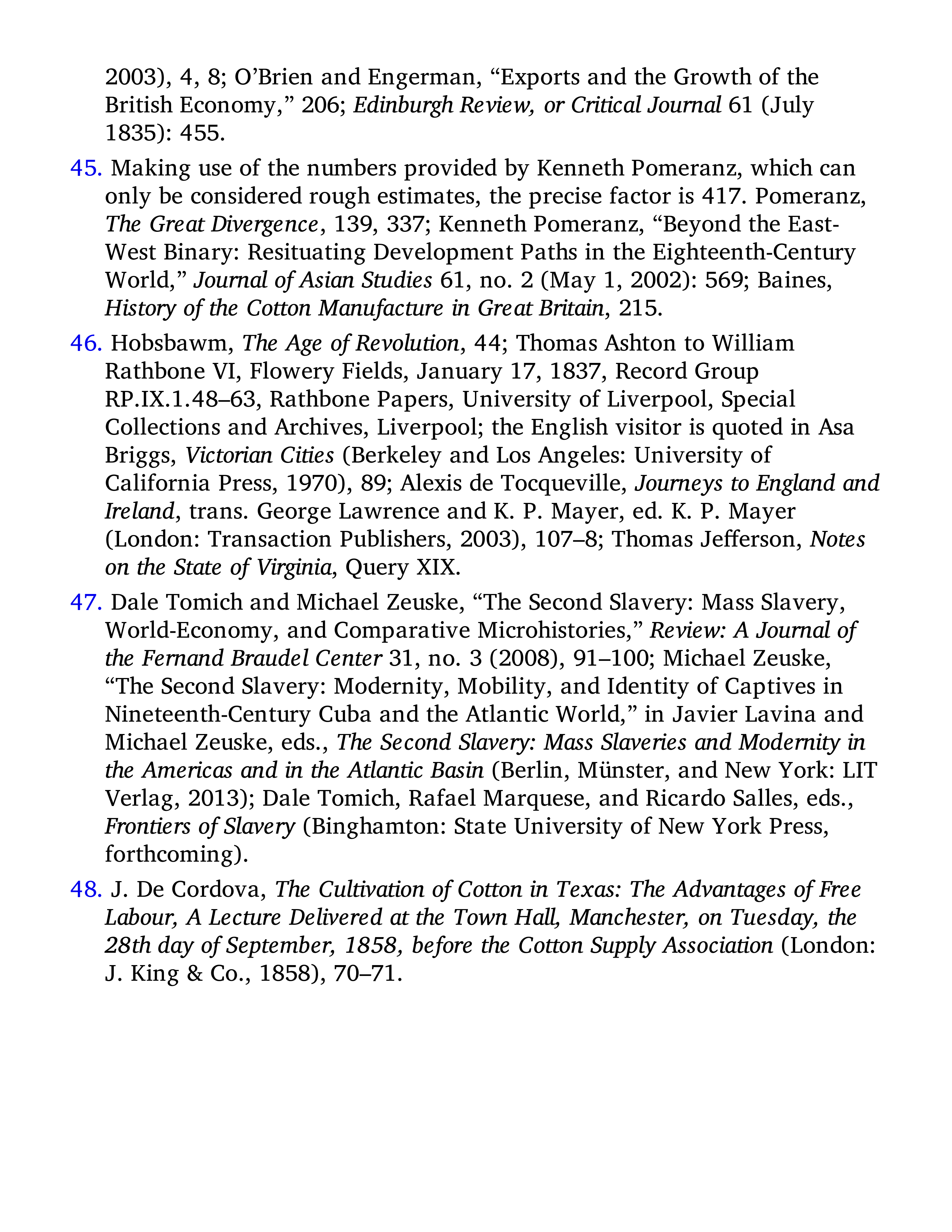 Sven Beckert Empire of Cotton A Global History Biography — page 504