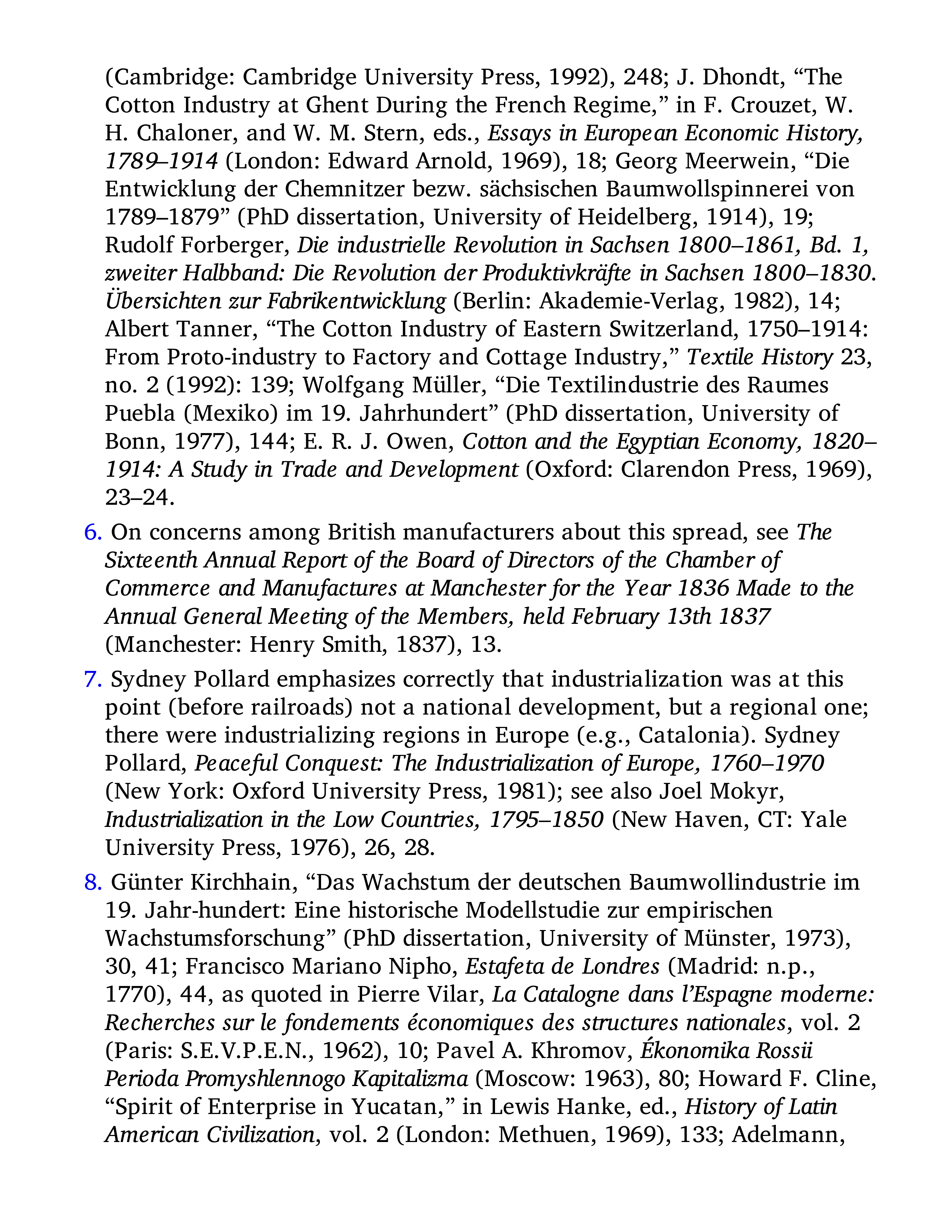 Sven Beckert Empire of Cotton A Global History Biography — page 531