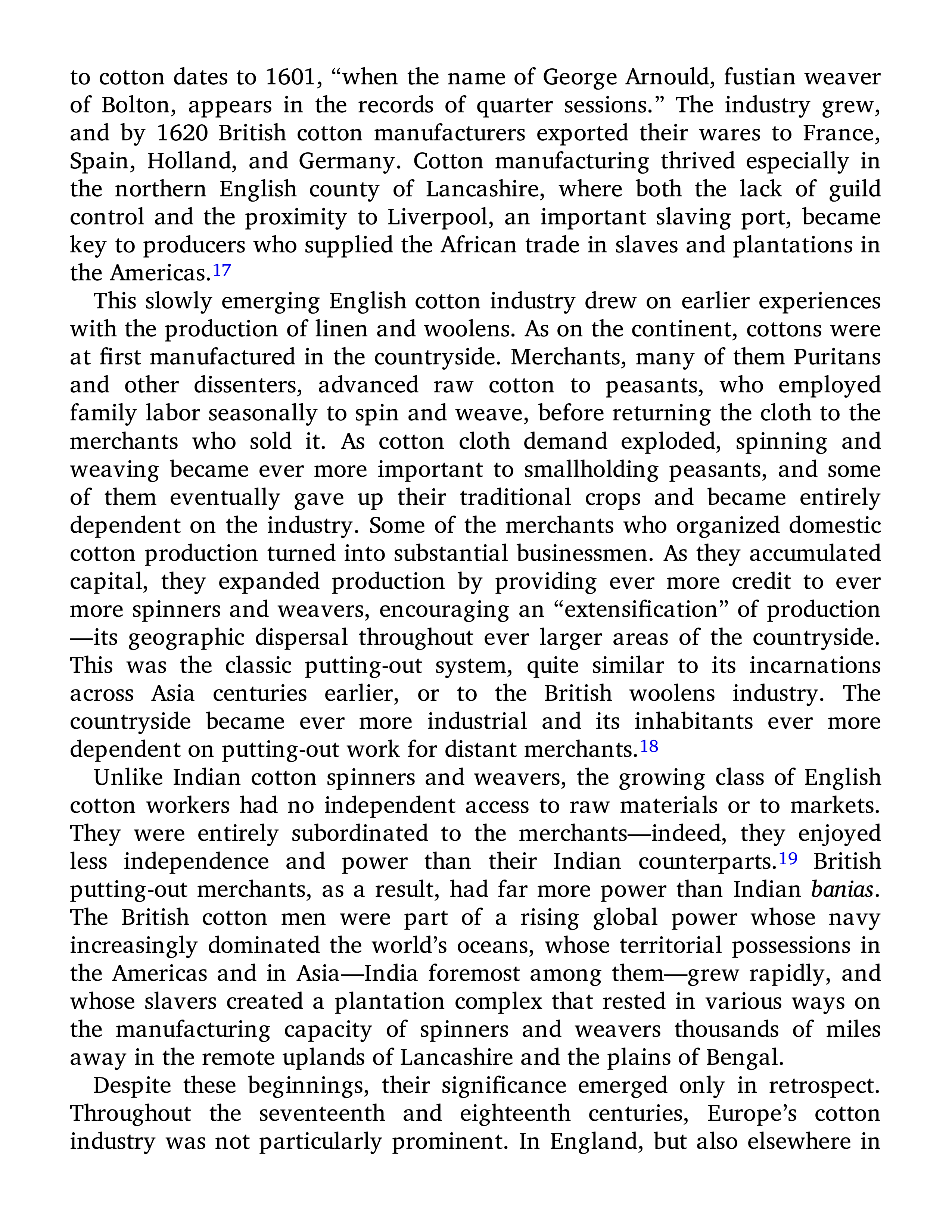 Sven Beckert Empire of Cotton A Global History Biography — page 54