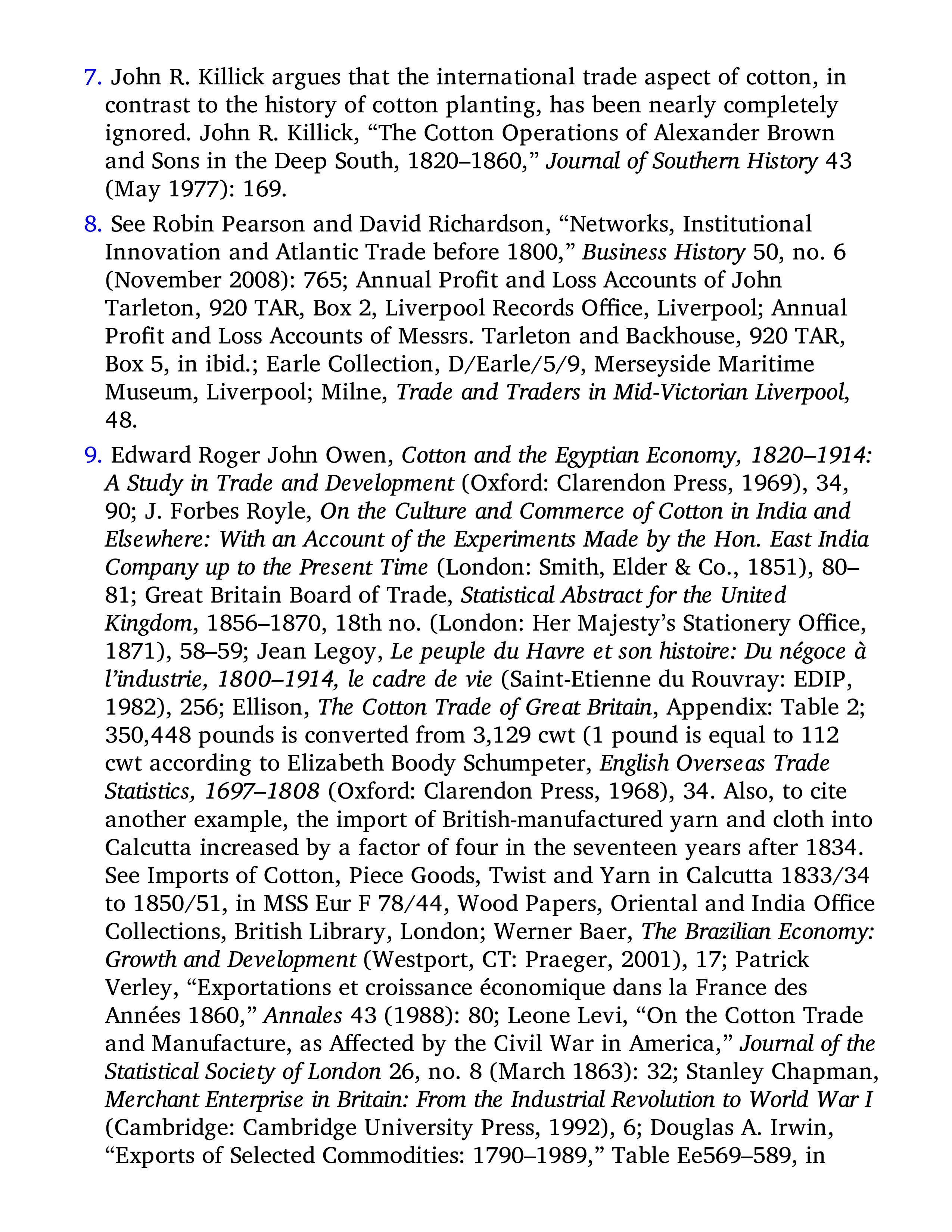 Sven Beckert Empire of Cotton A Global History Biography — page 554