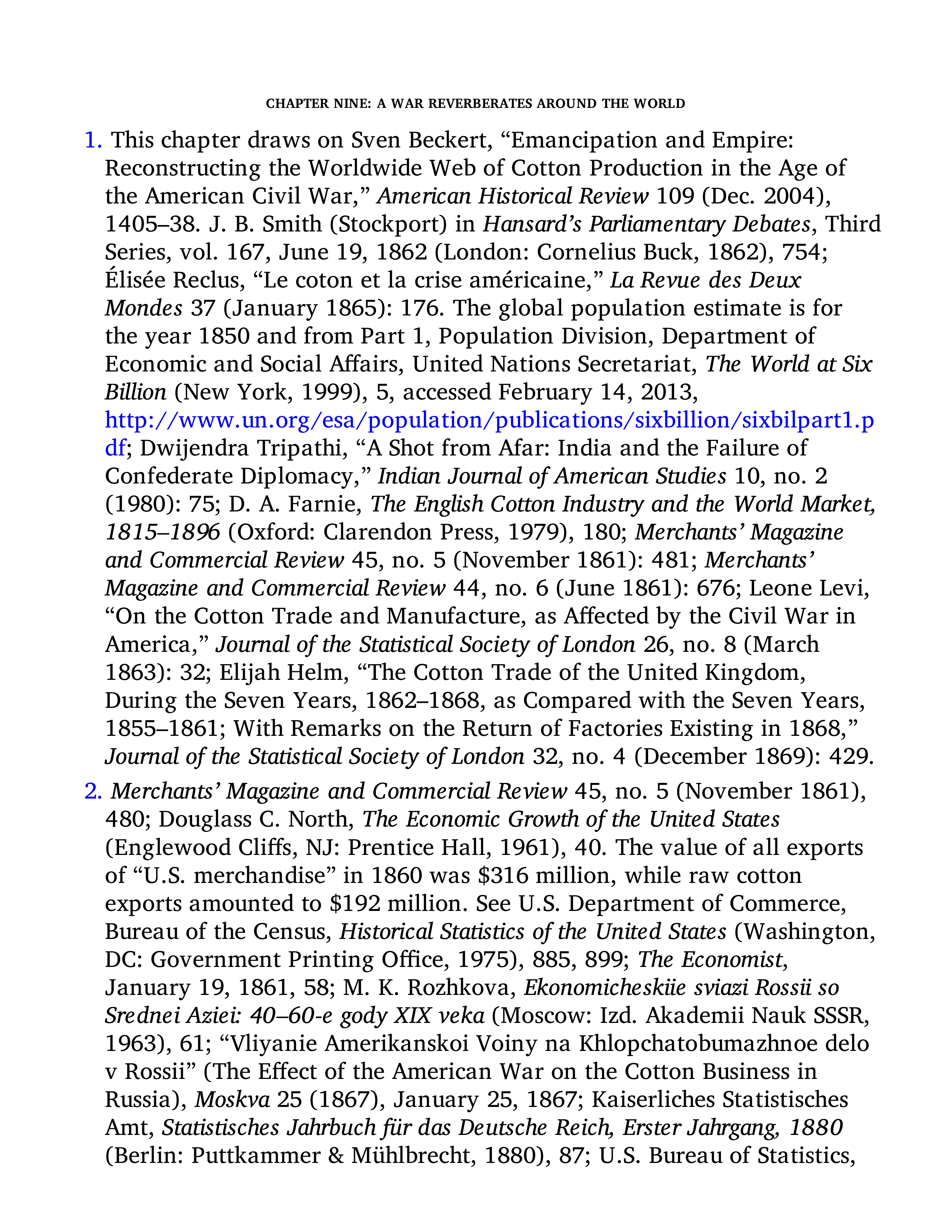 Sven Beckert Empire of Cotton A Global History Biography — page 570