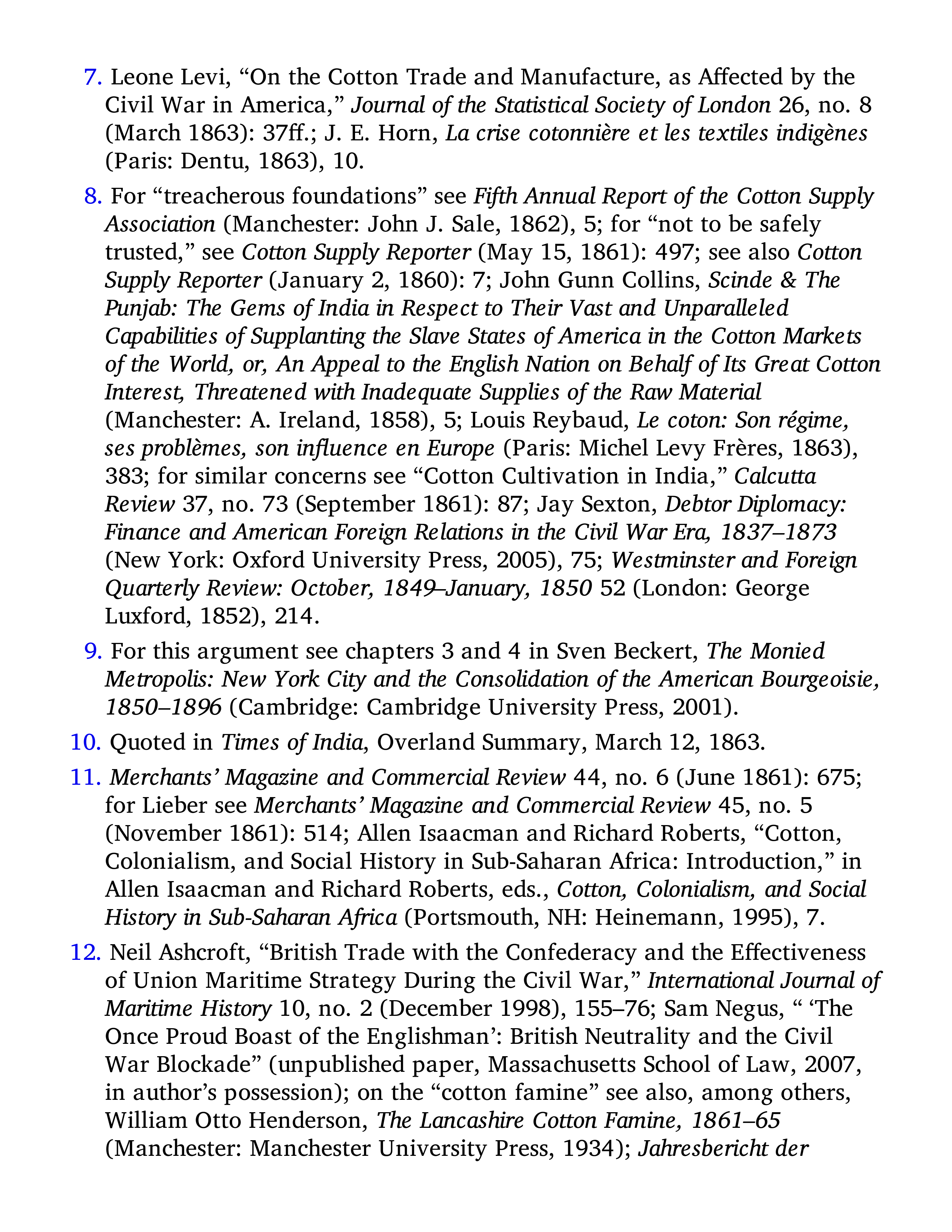 Sven Beckert Empire of Cotton A Global History Biography — page 572
