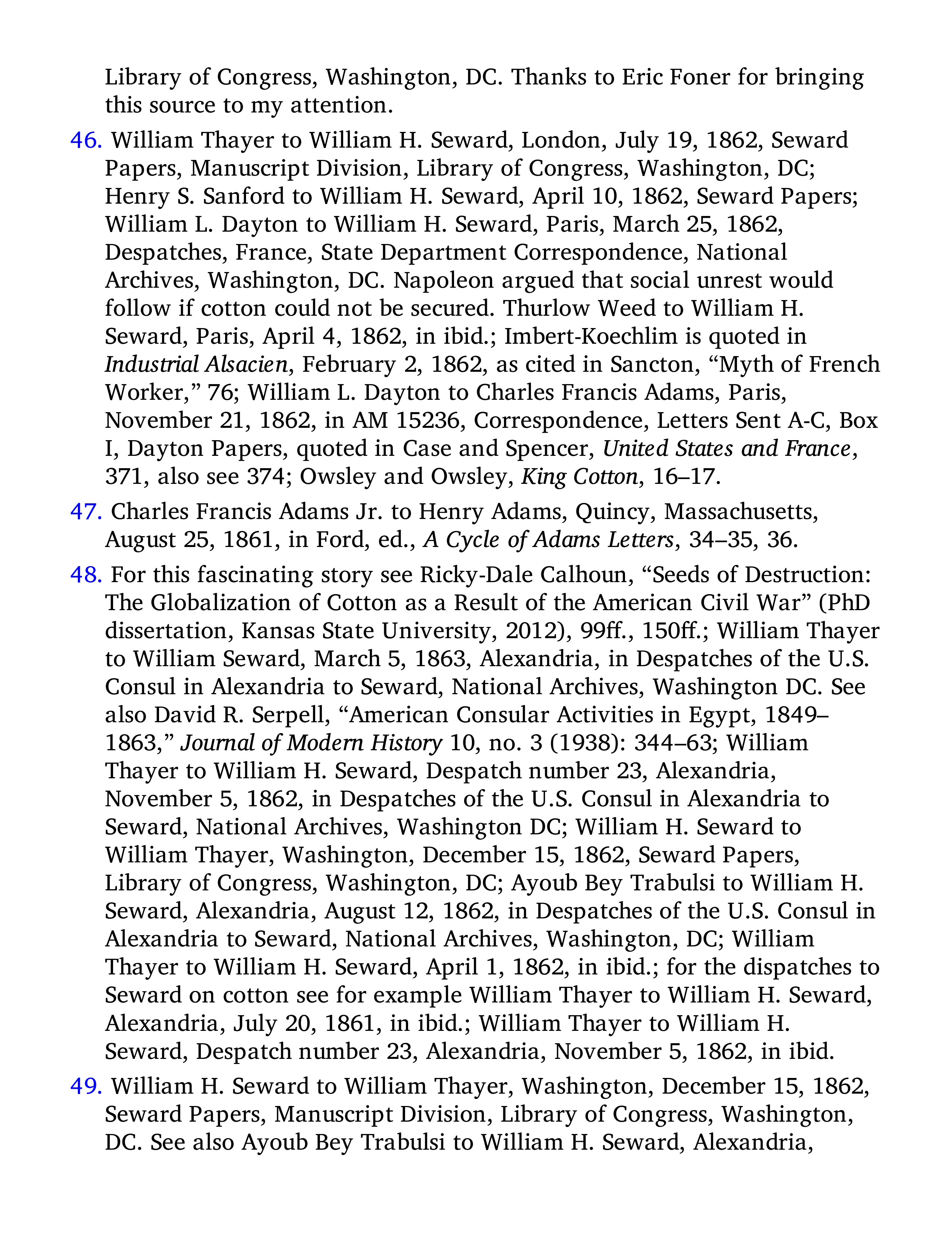 Sven Beckert Empire of Cotton A Global History Biography — page 587