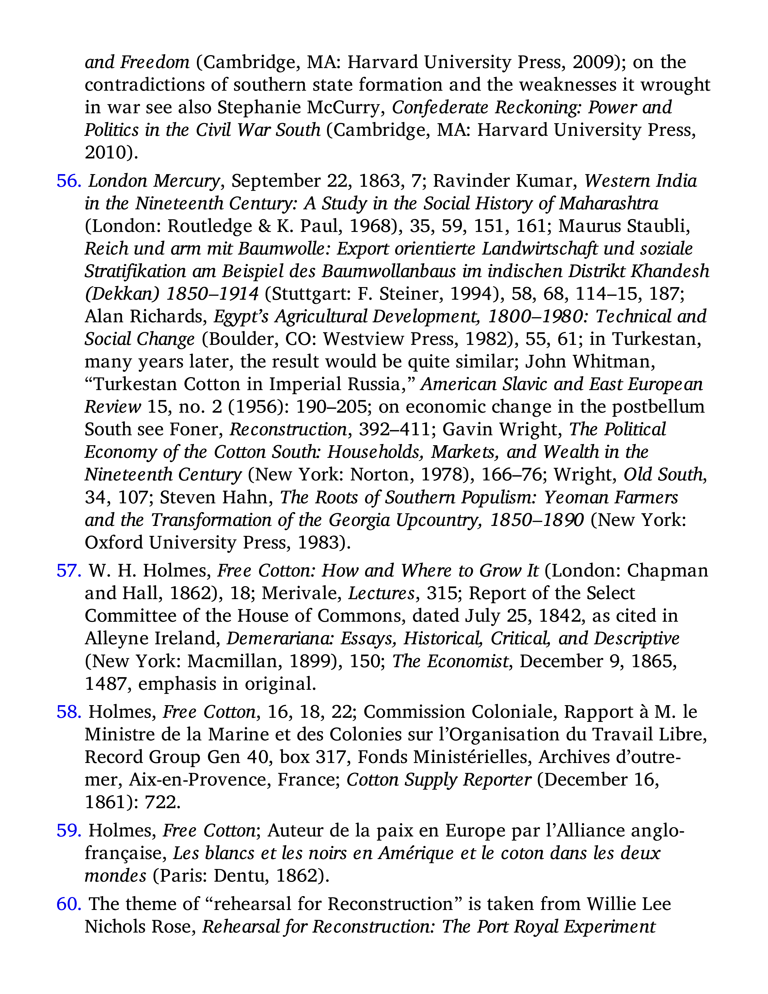 Sven Beckert Empire of Cotton A Global History Biography — page 589