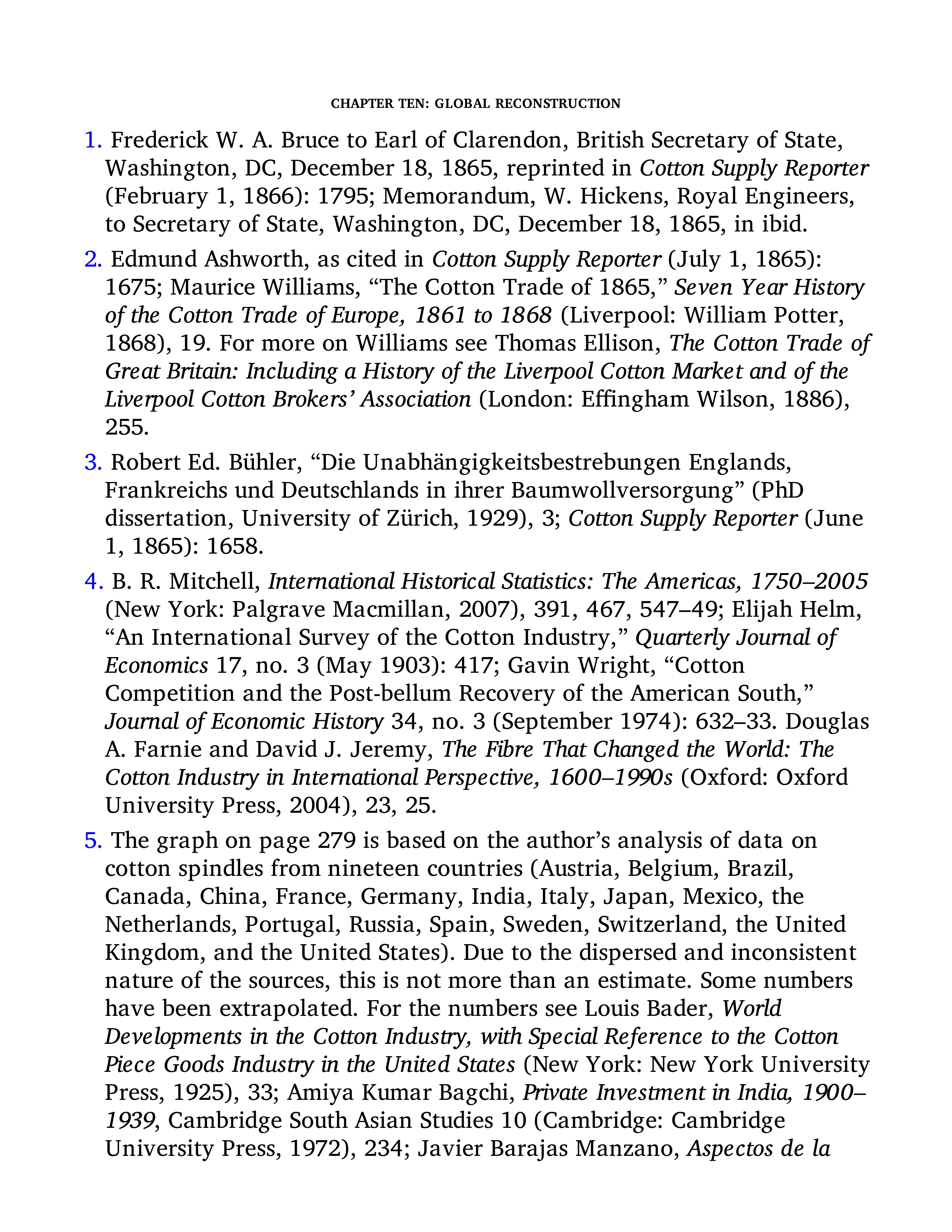 Sven Beckert Empire of Cotton A Global History Biography — page 592