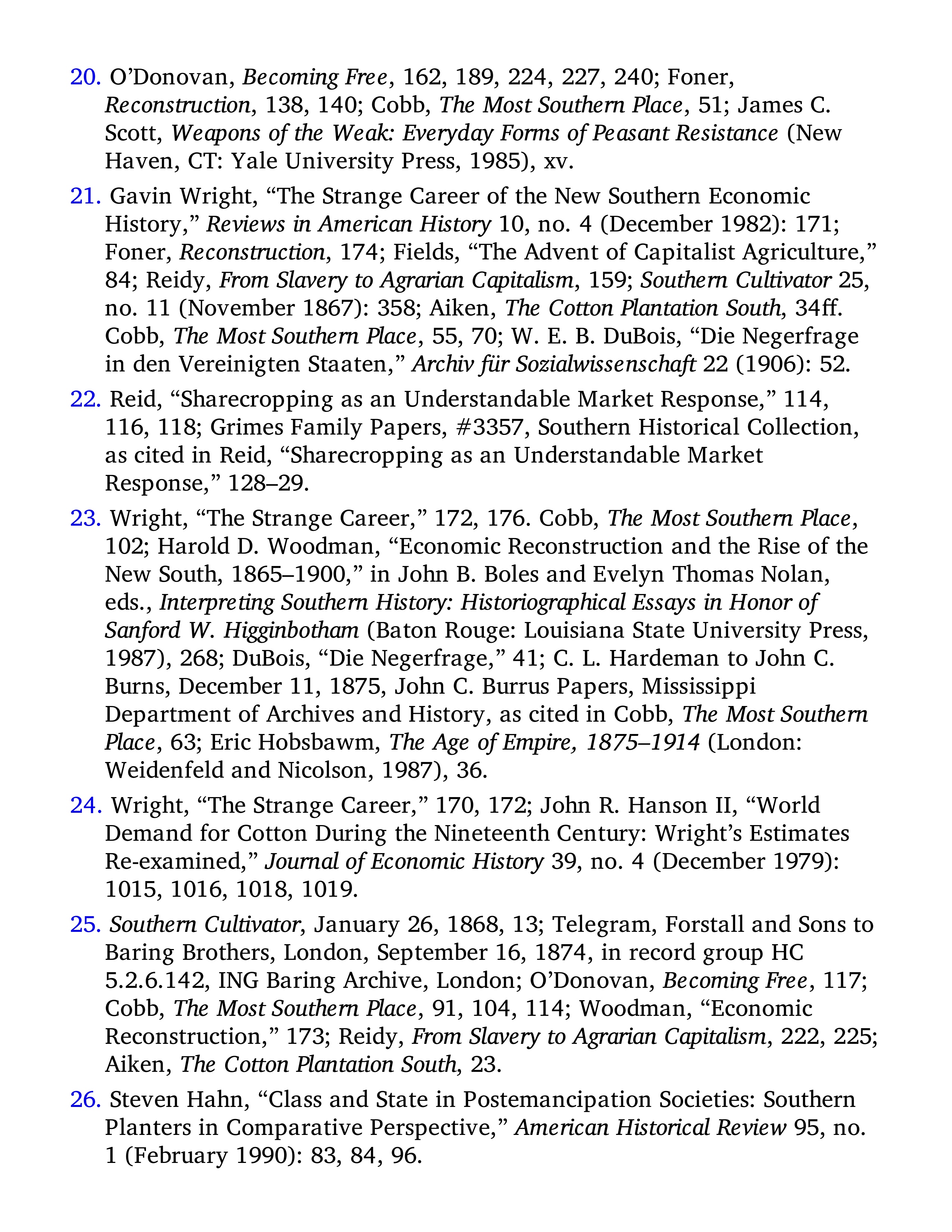 Sven Beckert Empire of Cotton A Global History Biography — page 598