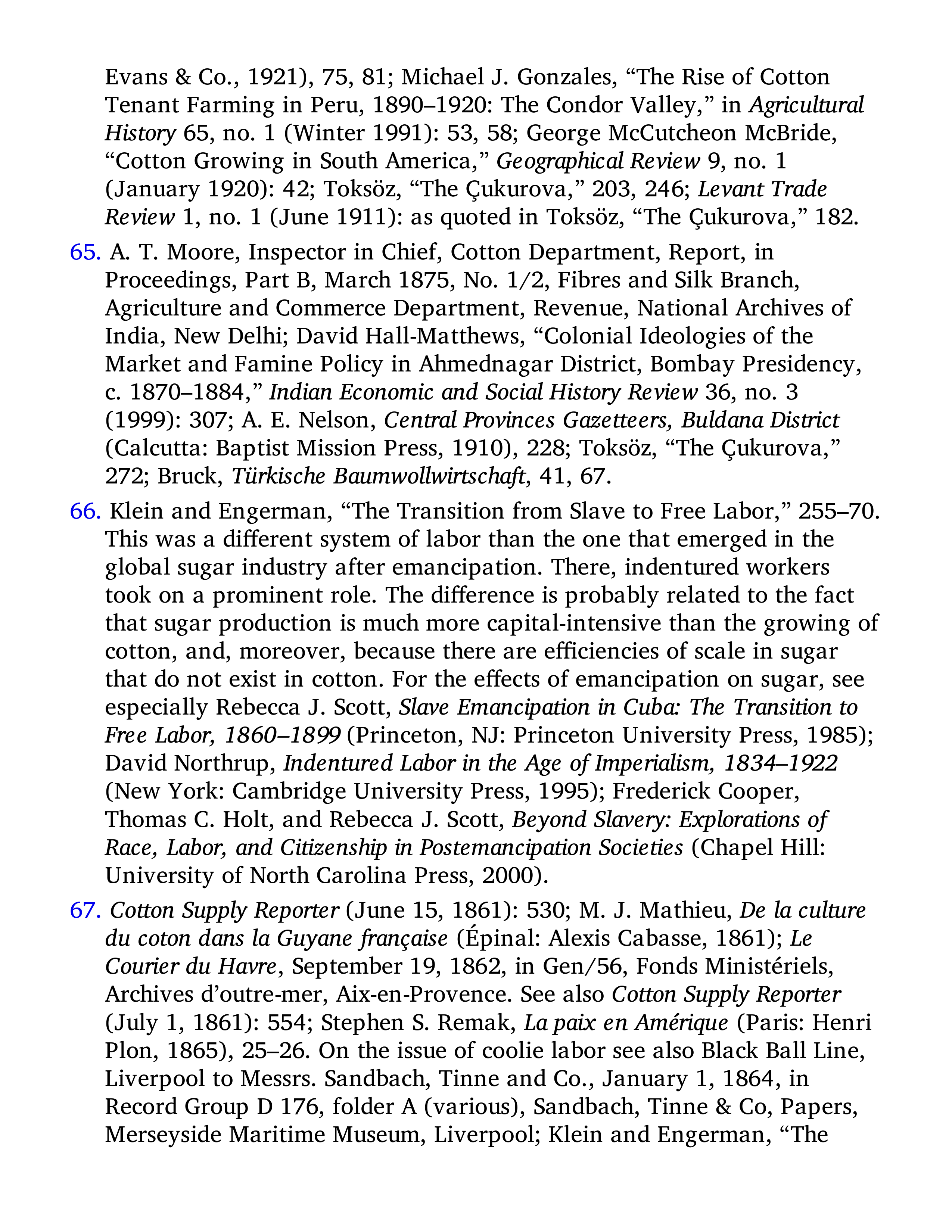 Sven Beckert Empire of Cotton A Global History Biography — page 607