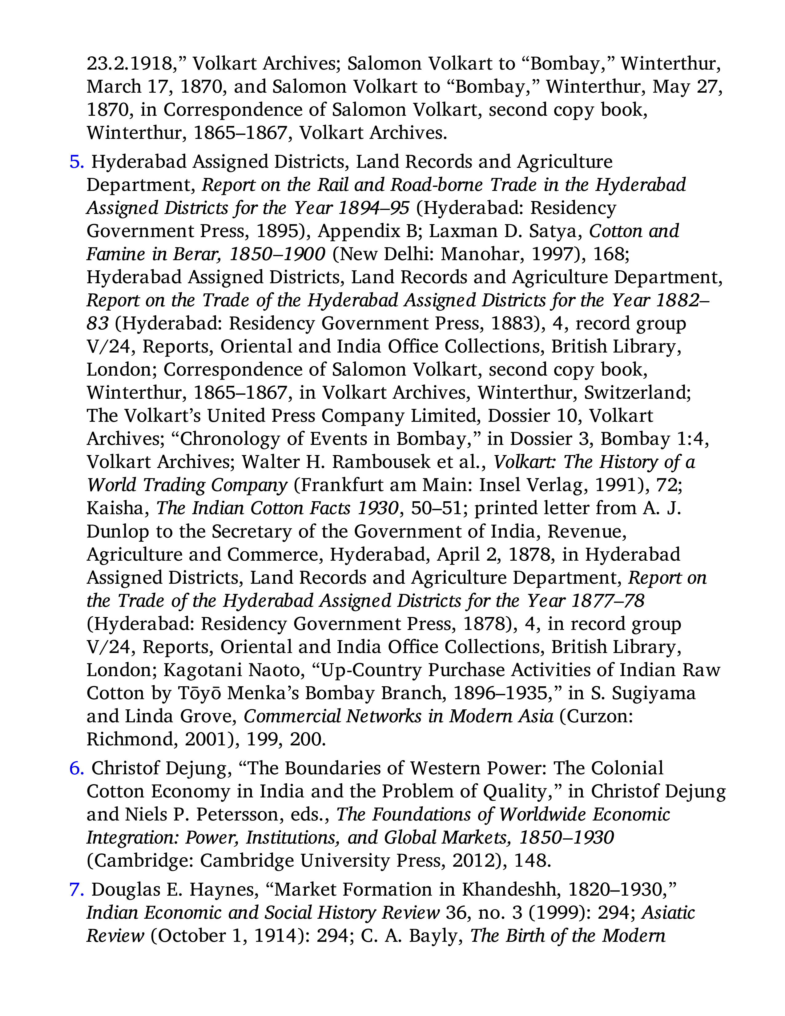 Sven Beckert Empire of Cotton A Global History Biography — page 611