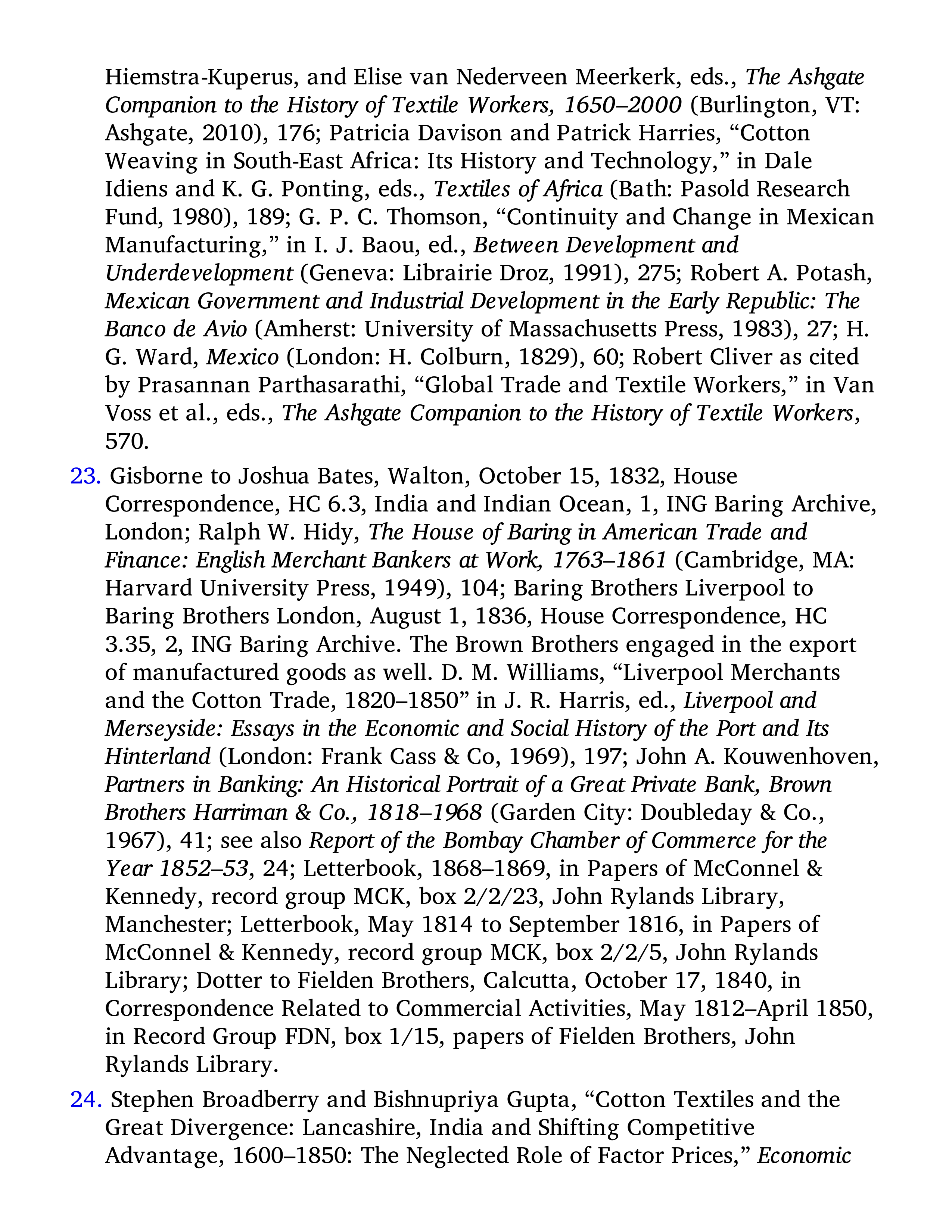 Sven Beckert Empire of Cotton A Global History Biography — page 615