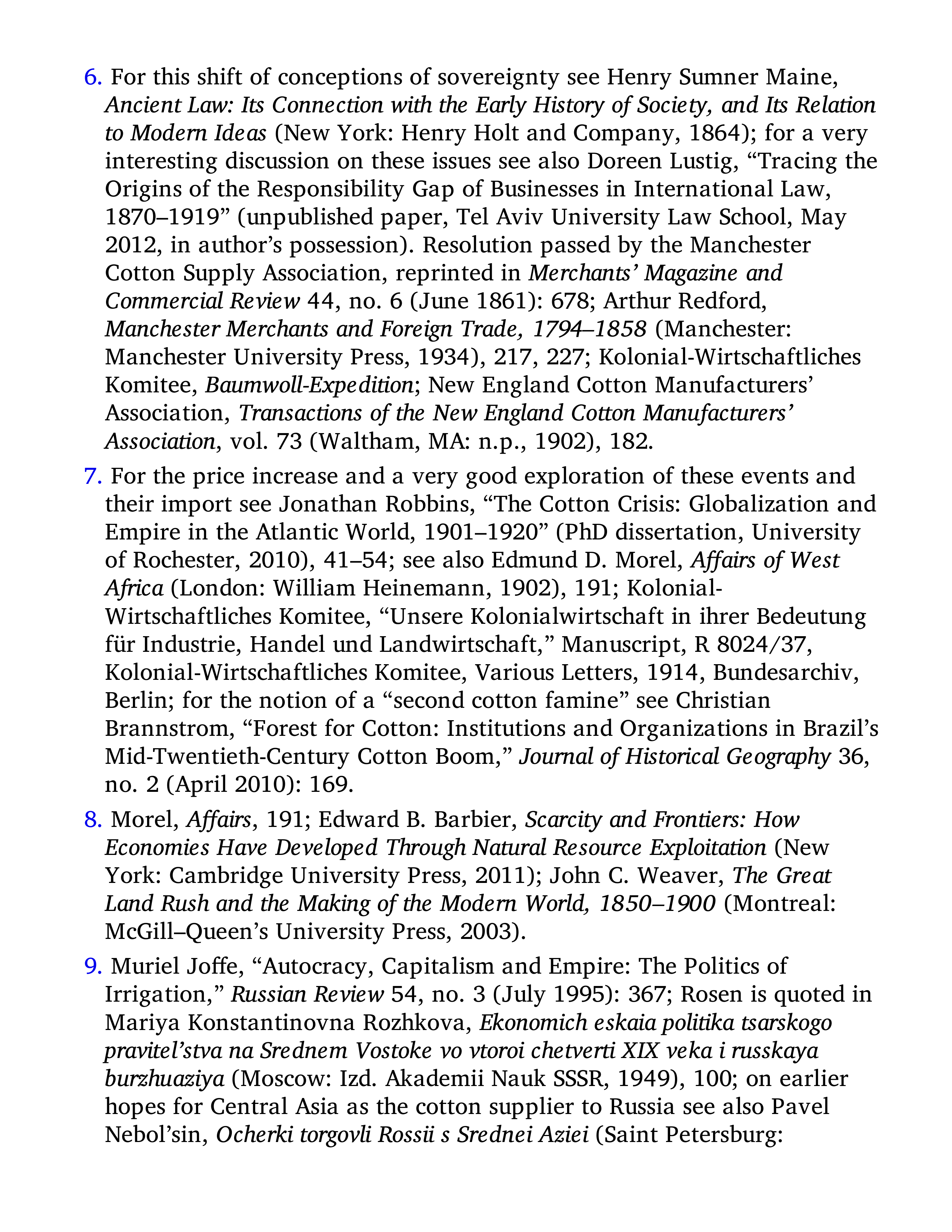 Sven Beckert Empire of Cotton A Global History Biography — page 623