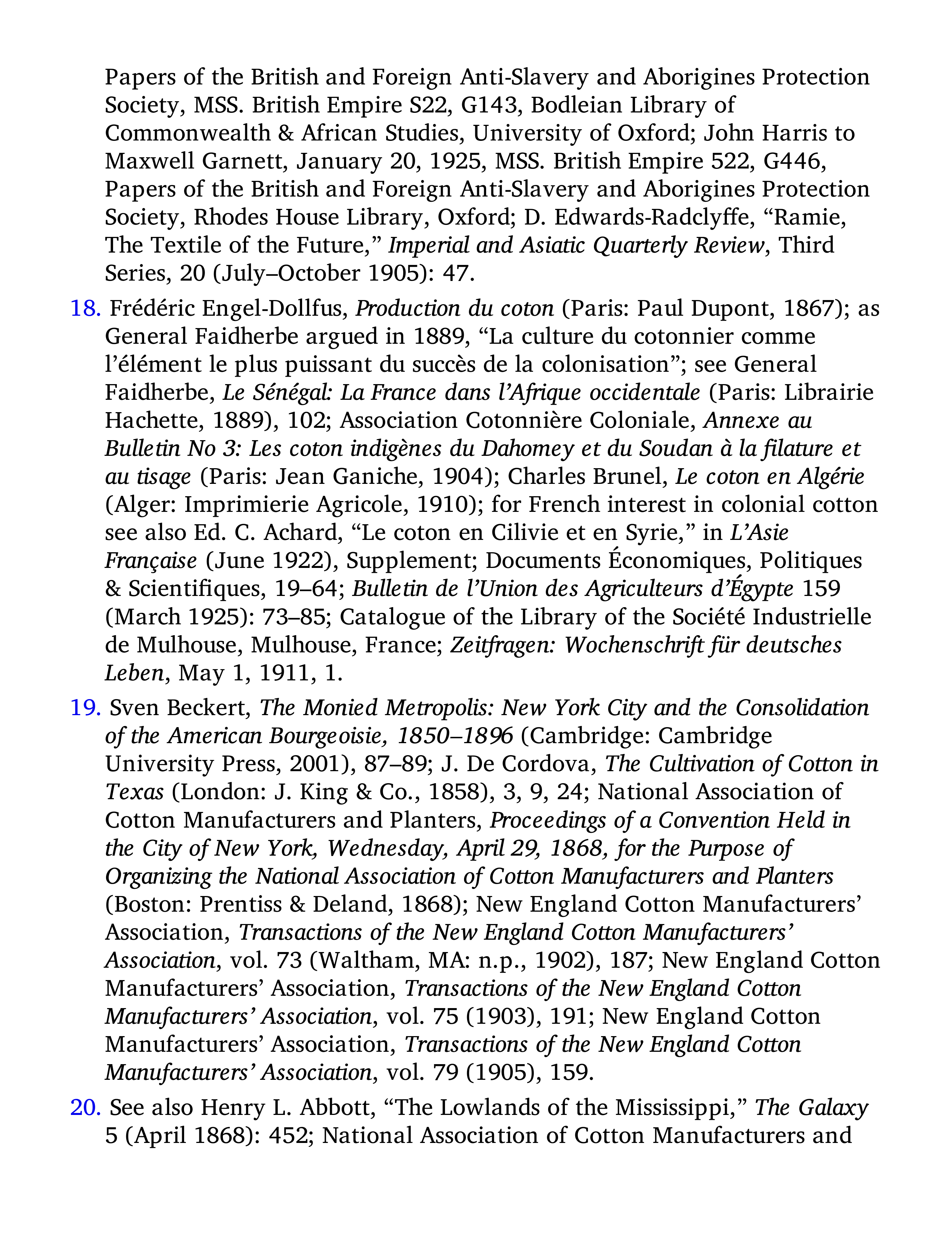 Sven Beckert Empire of Cotton A Global History Biography — page 627