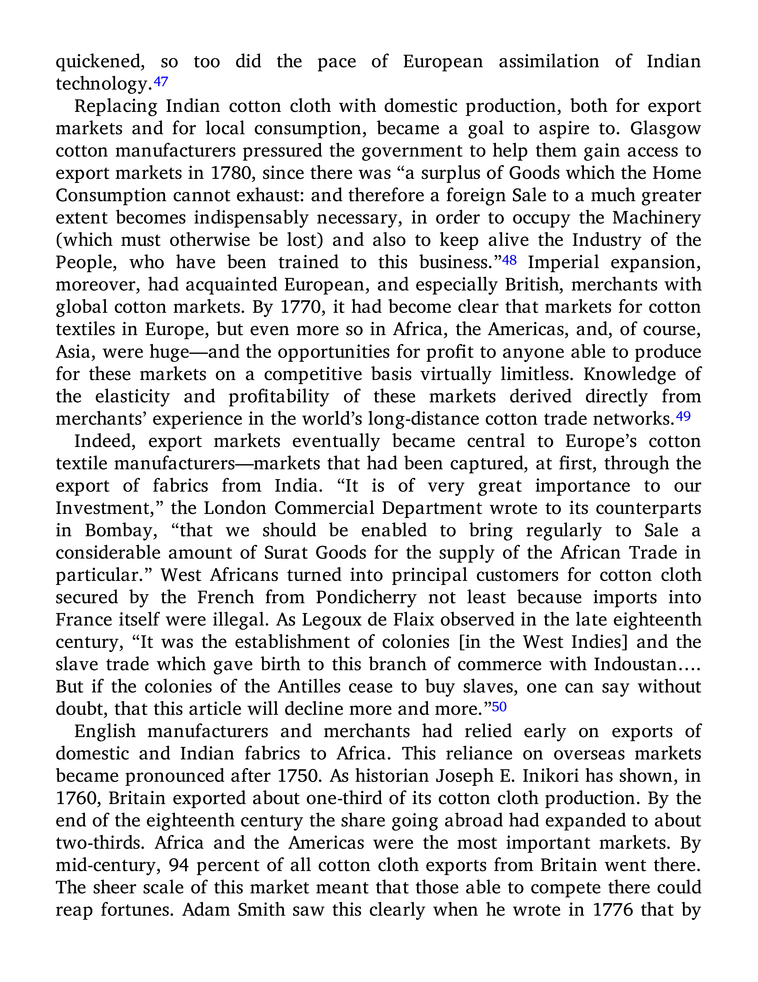 Sven Beckert Empire of Cotton A Global History Biography — page 65