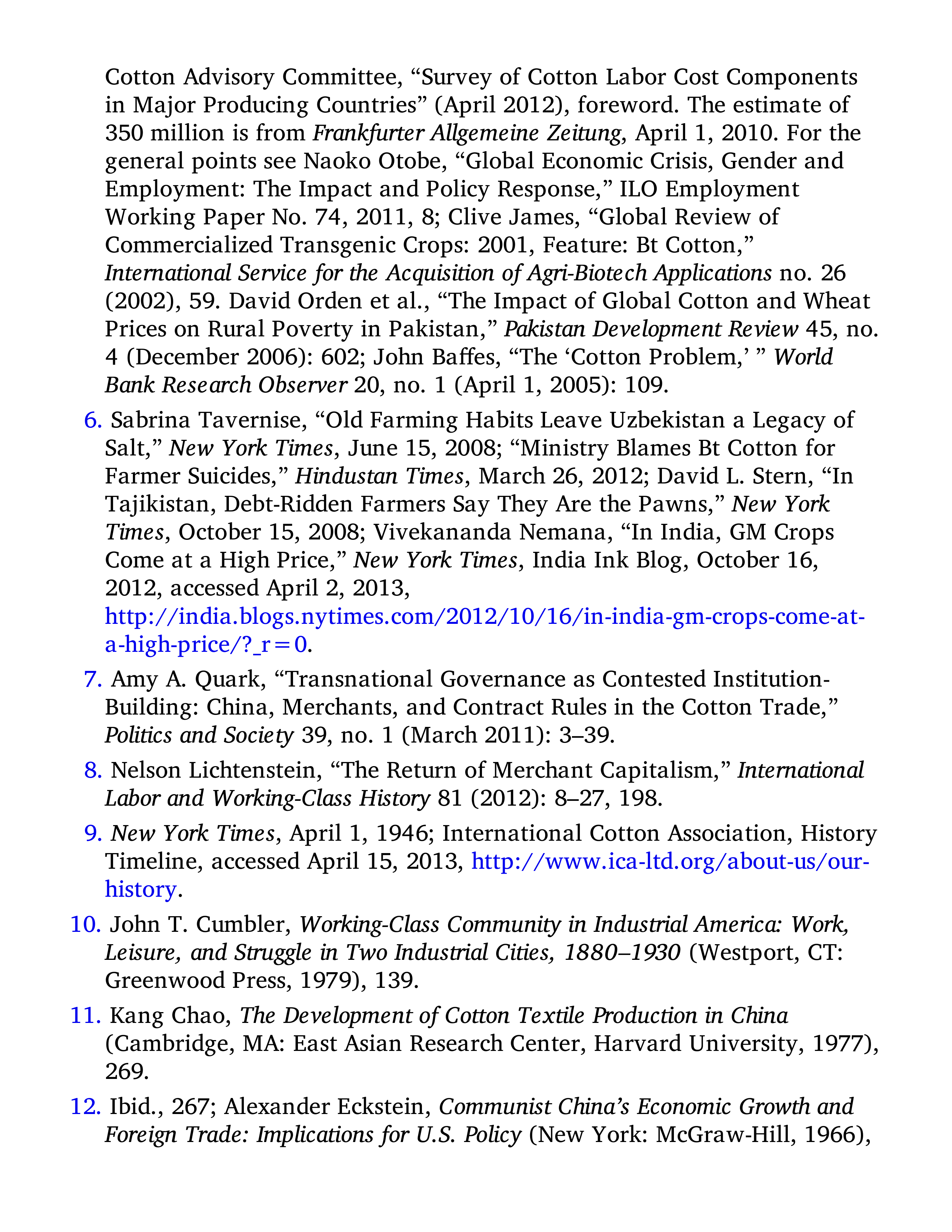 Sven Beckert Empire of Cotton A Global History Biography — page 665