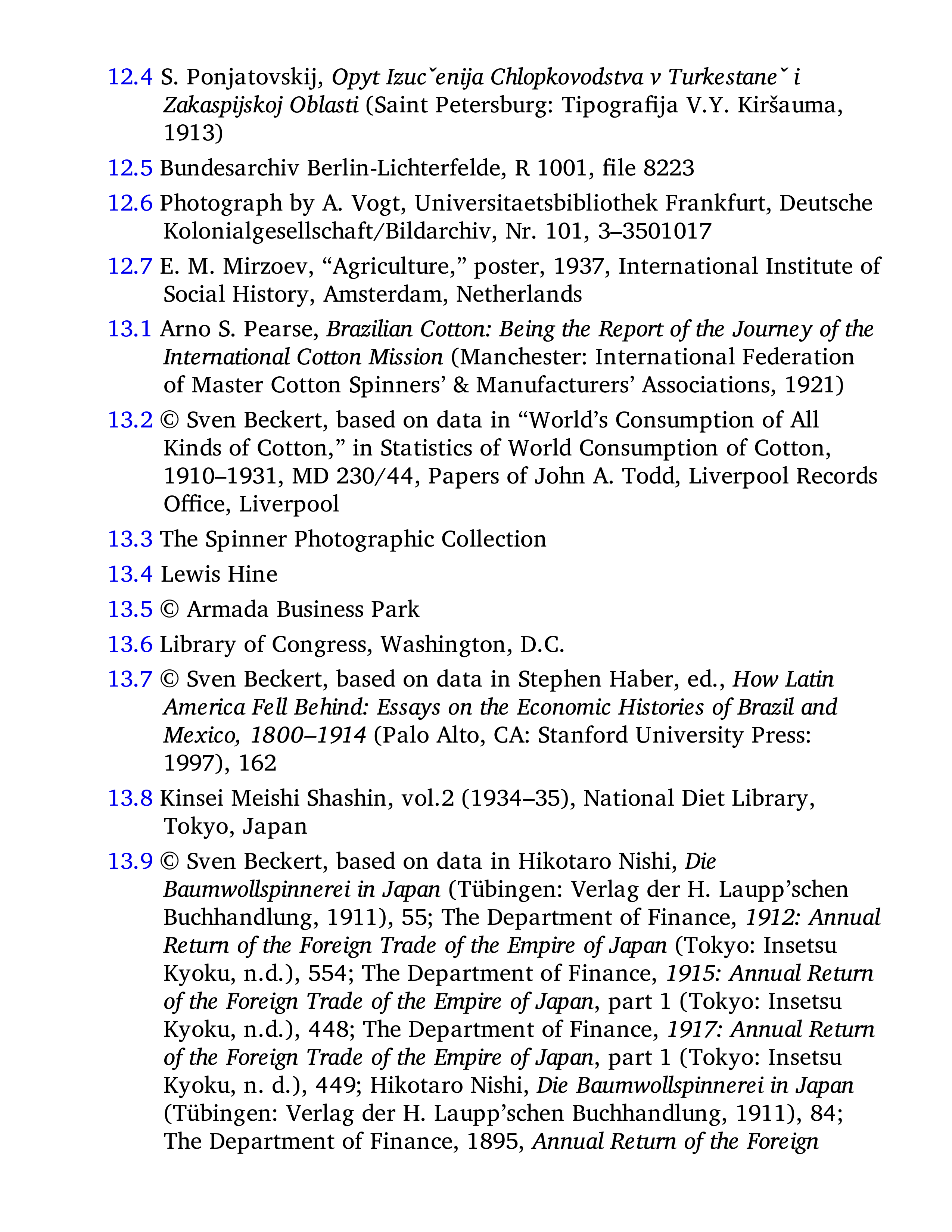 Sven Beckert Empire of Cotton A Global History Biography — page 719