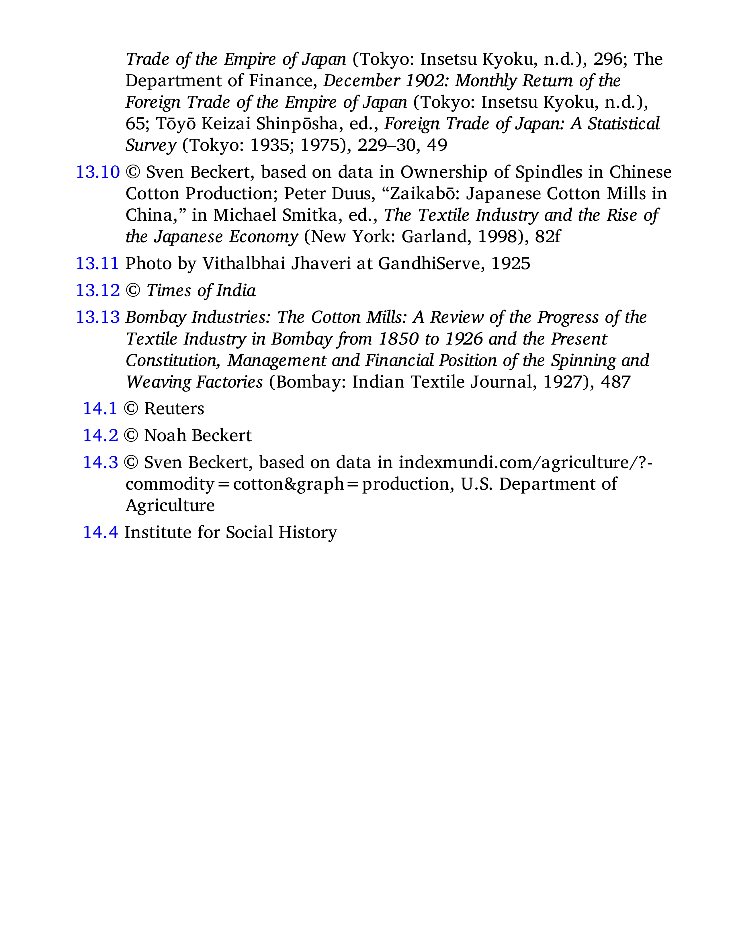 Sven Beckert Empire of Cotton A Global History Biography — page 720