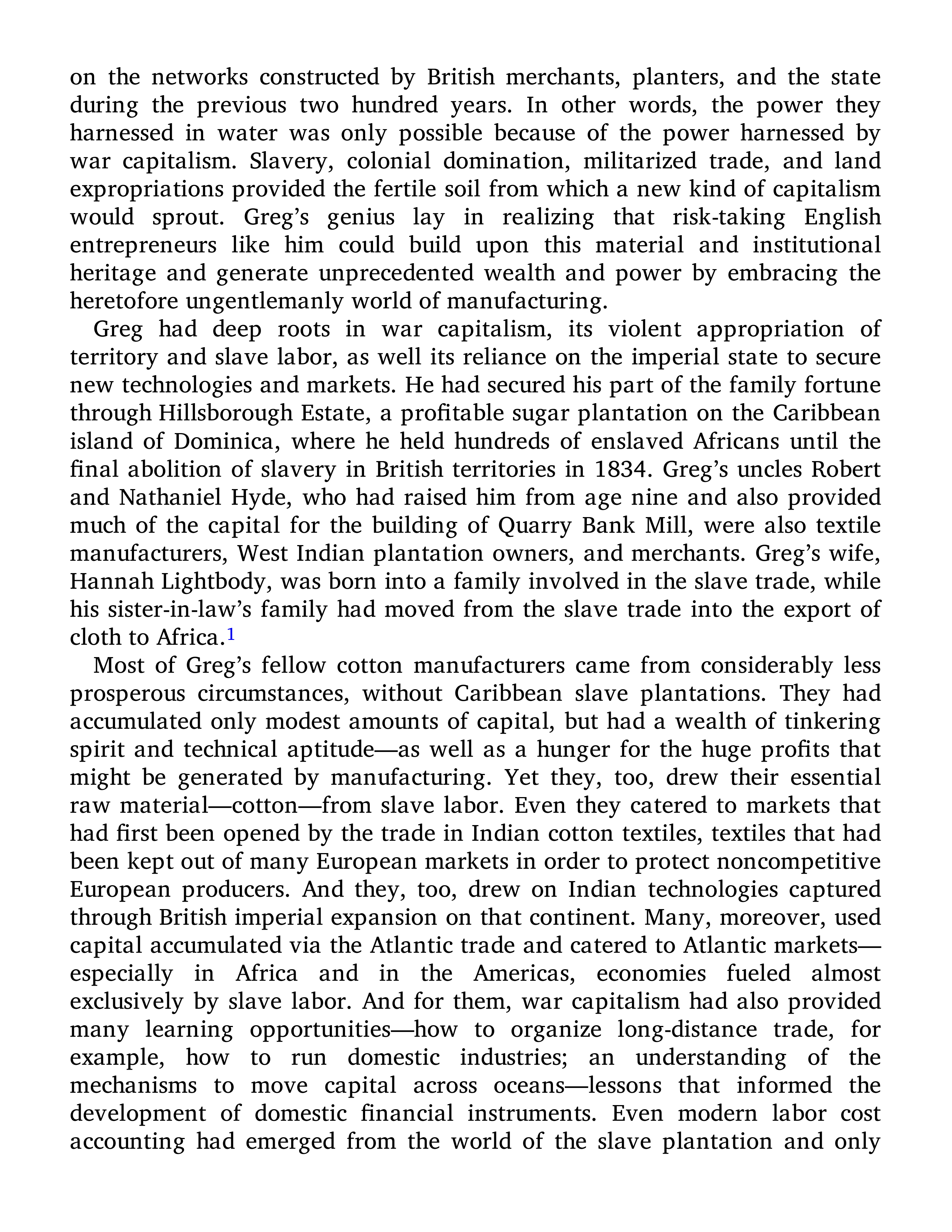 Sven Beckert Empire of Cotton A Global History Biography — page 75