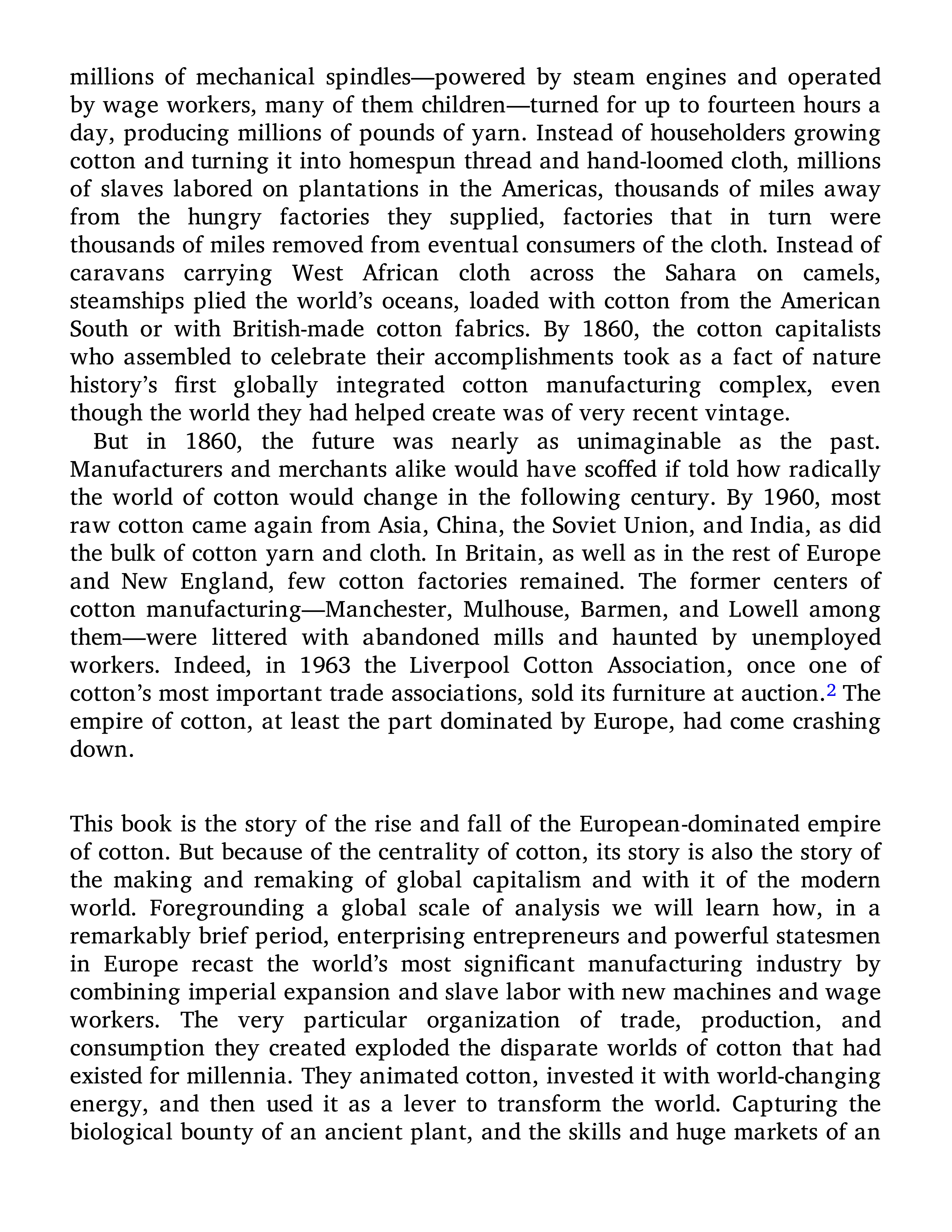 Sven Beckert Empire of Cotton A Global History Biography — page 9