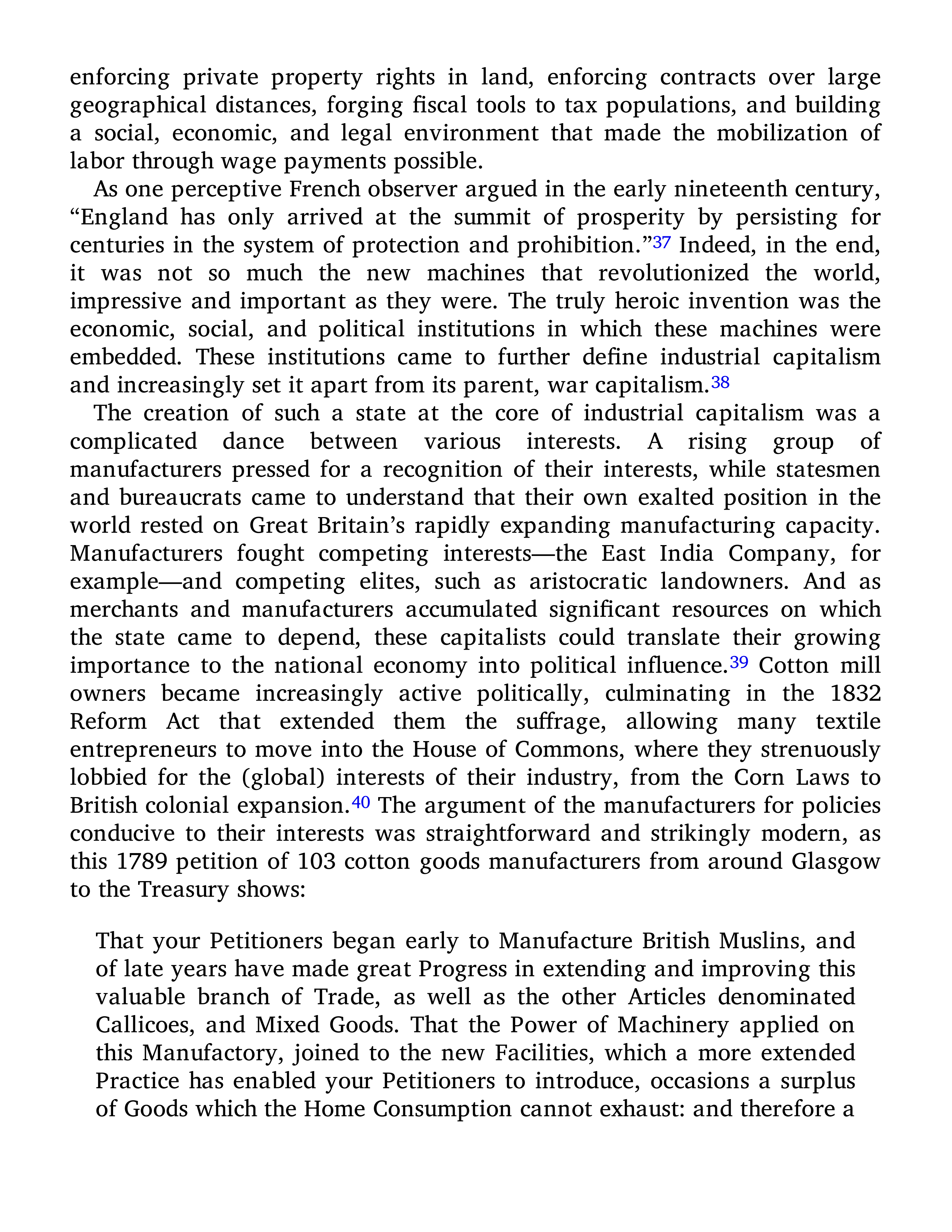 Sven Beckert Empire of Cotton A Global History Biography — page 91