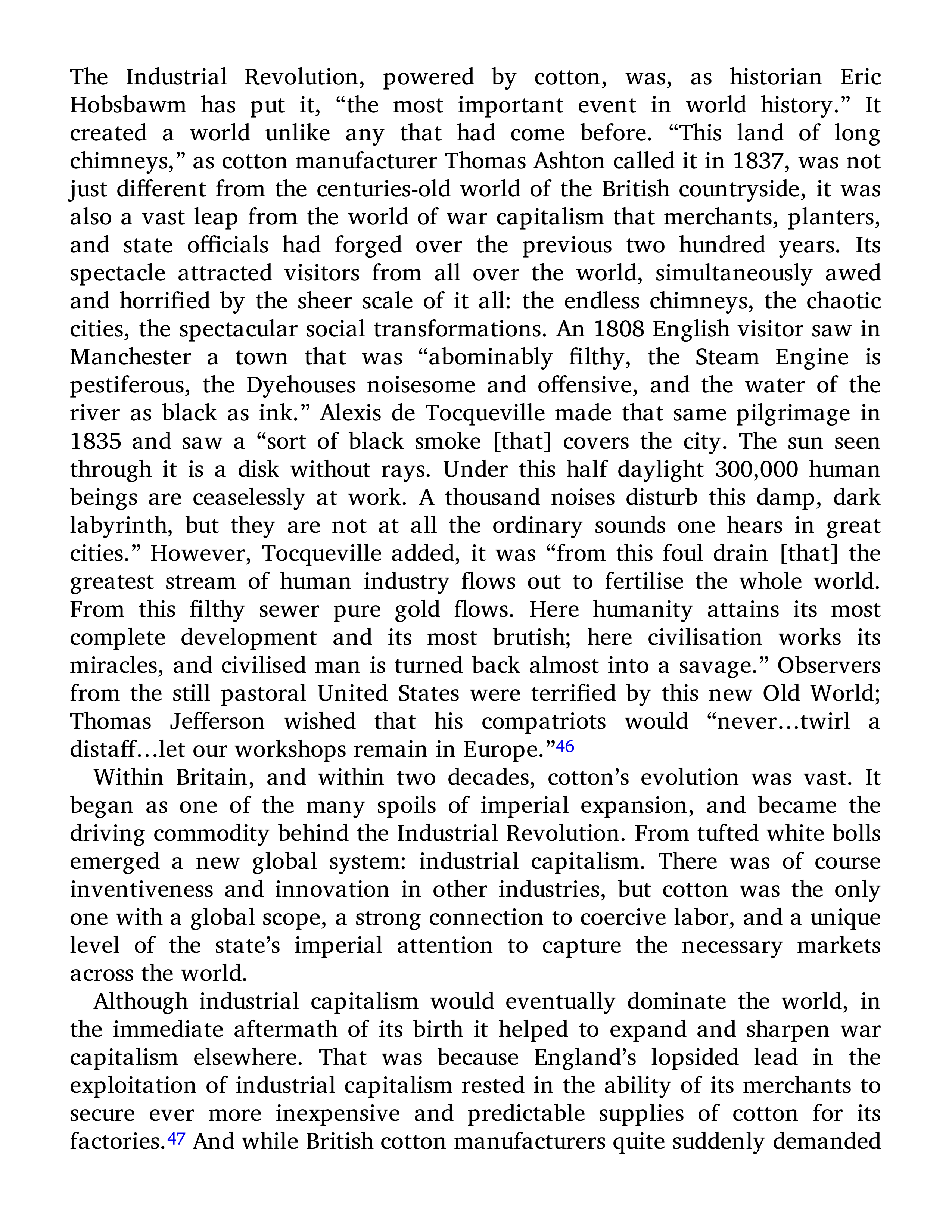 Sven Beckert Empire of Cotton A Global History Biography — page 95