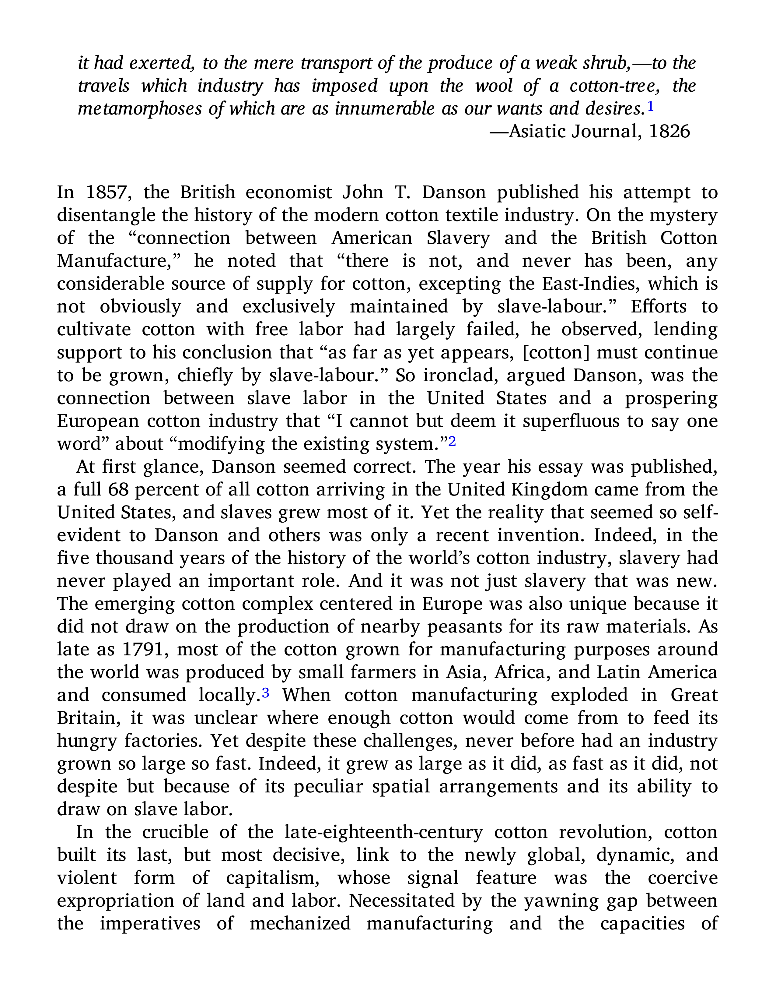 Sven Beckert Empire of Cotton A Global History Biography — page 98