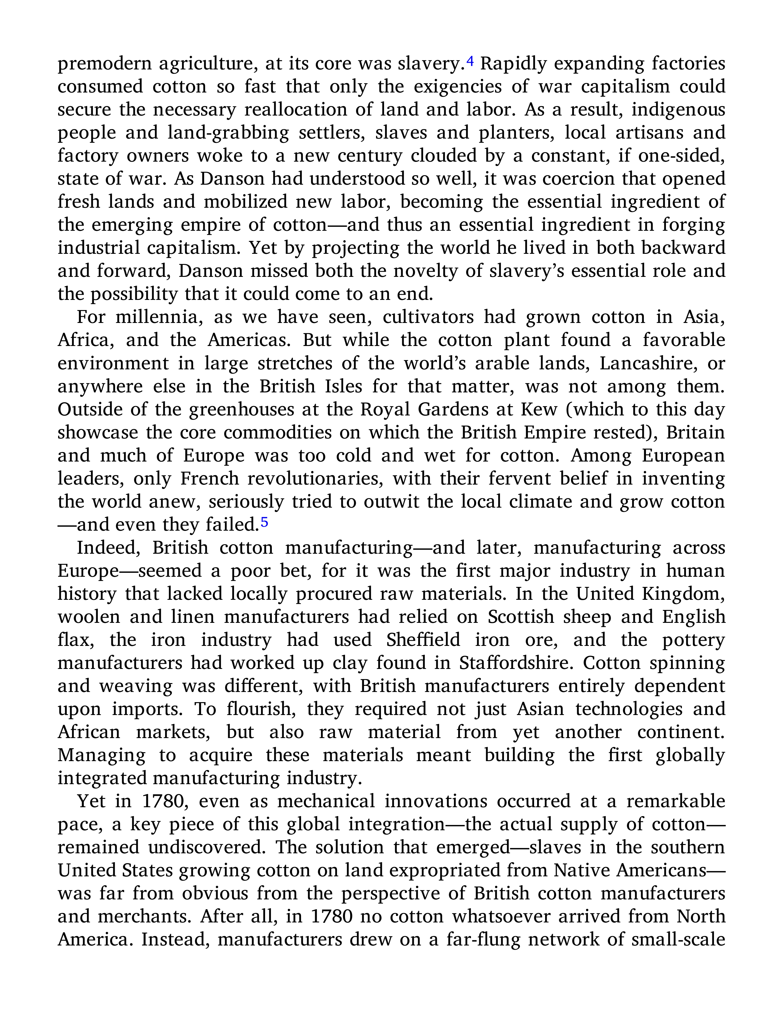 Sven Beckert Empire of Cotton A Global History Biography — page 99