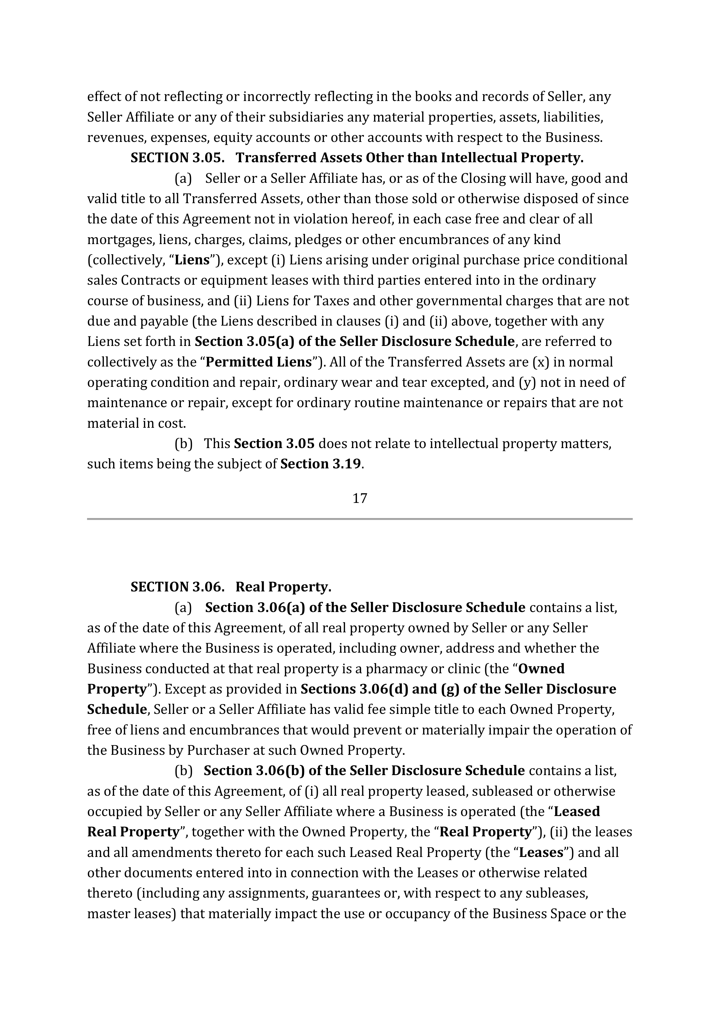 TARGET CORPORATION ASSET PURCHASE AGREEMENT — page 28