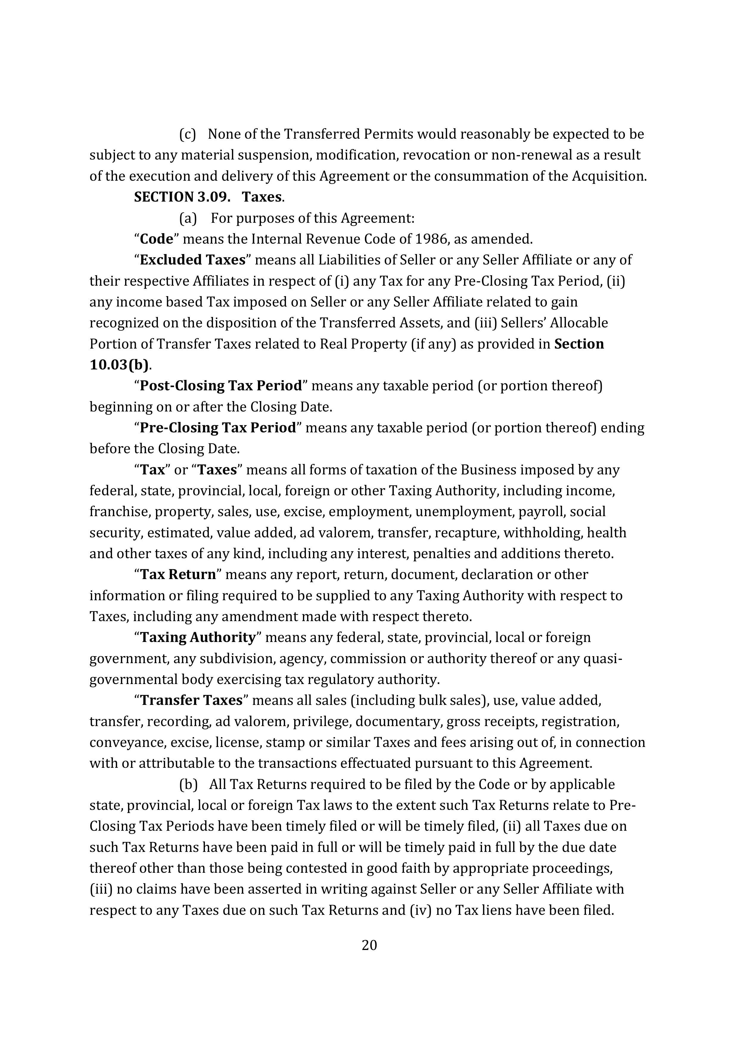 TARGET CORPORATION ASSET PURCHASE AGREEMENT — page 31