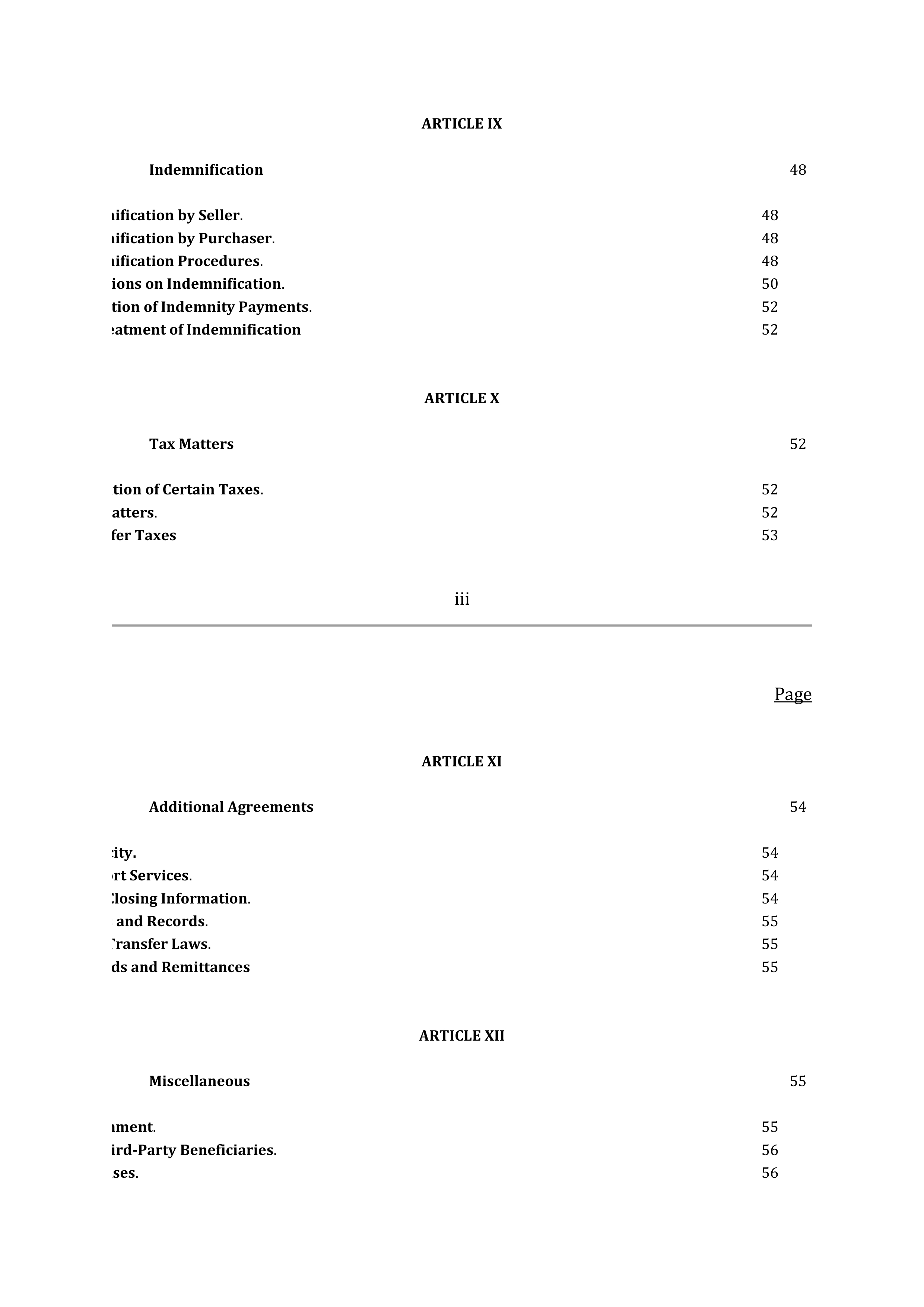 TARGET CORPORATION ASSET PURCHASE AGREEMENT — page 4