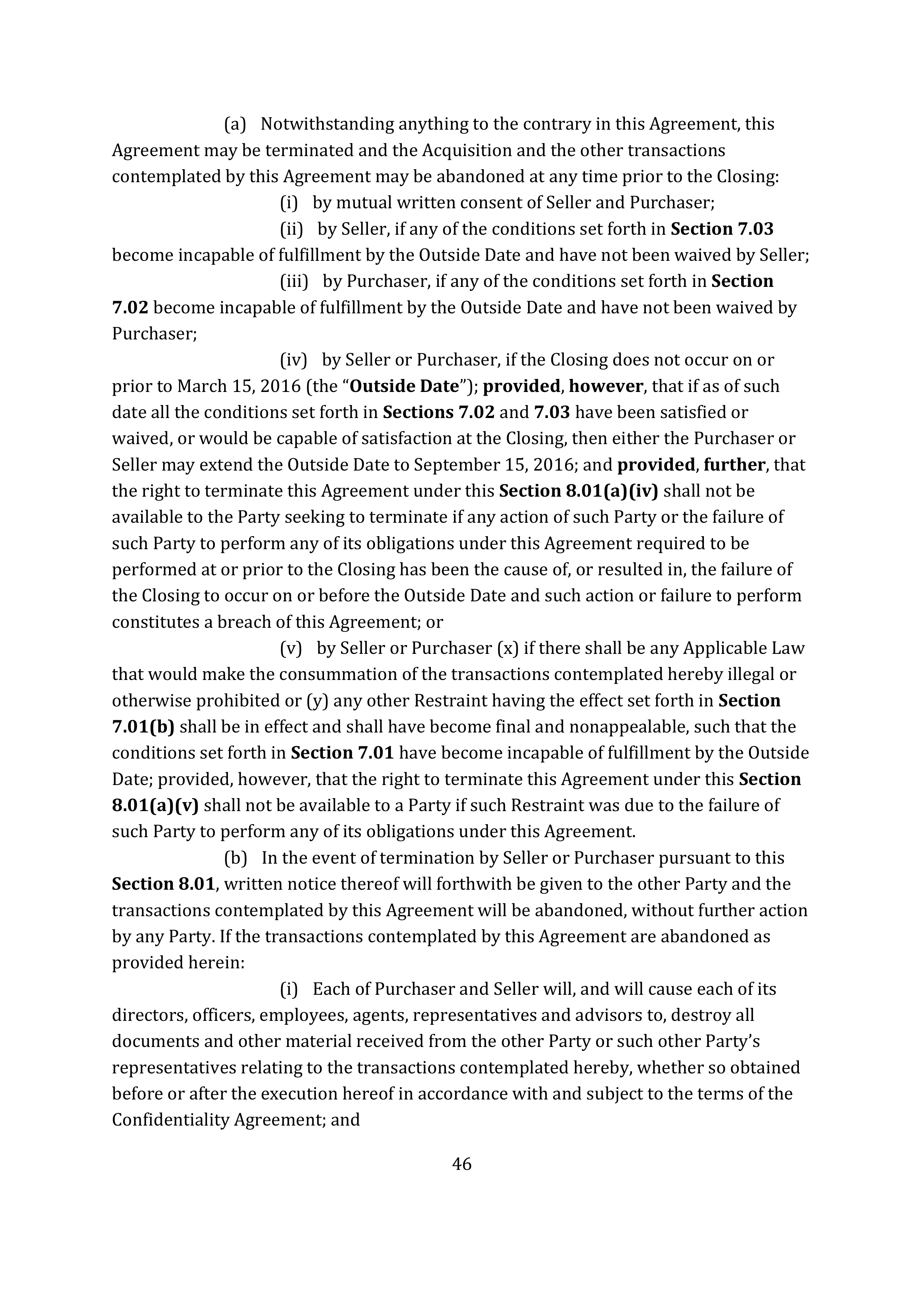 TARGET CORPORATION ASSET PURCHASE AGREEMENT — page 63