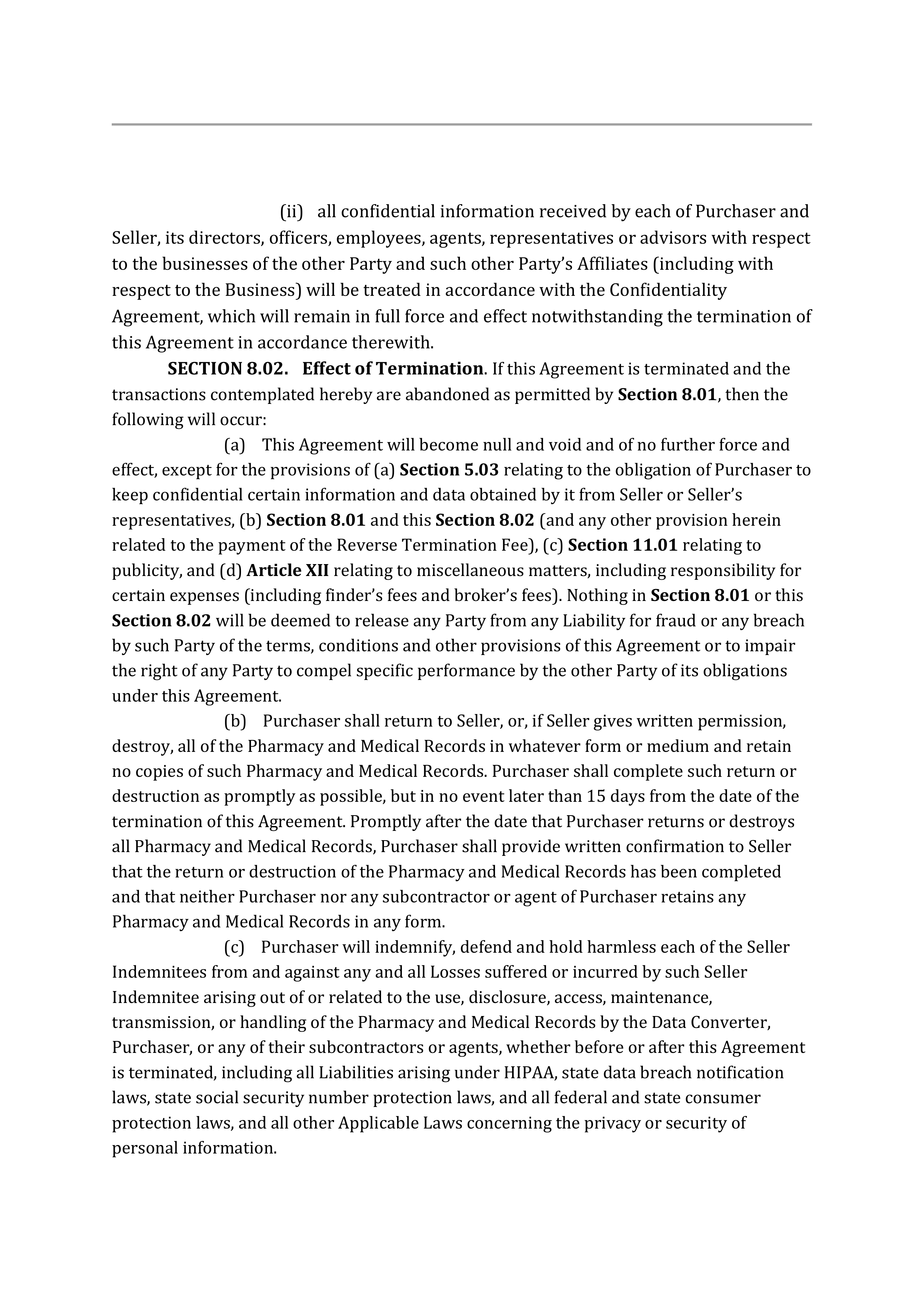 TARGET CORPORATION ASSET PURCHASE AGREEMENT — page 64