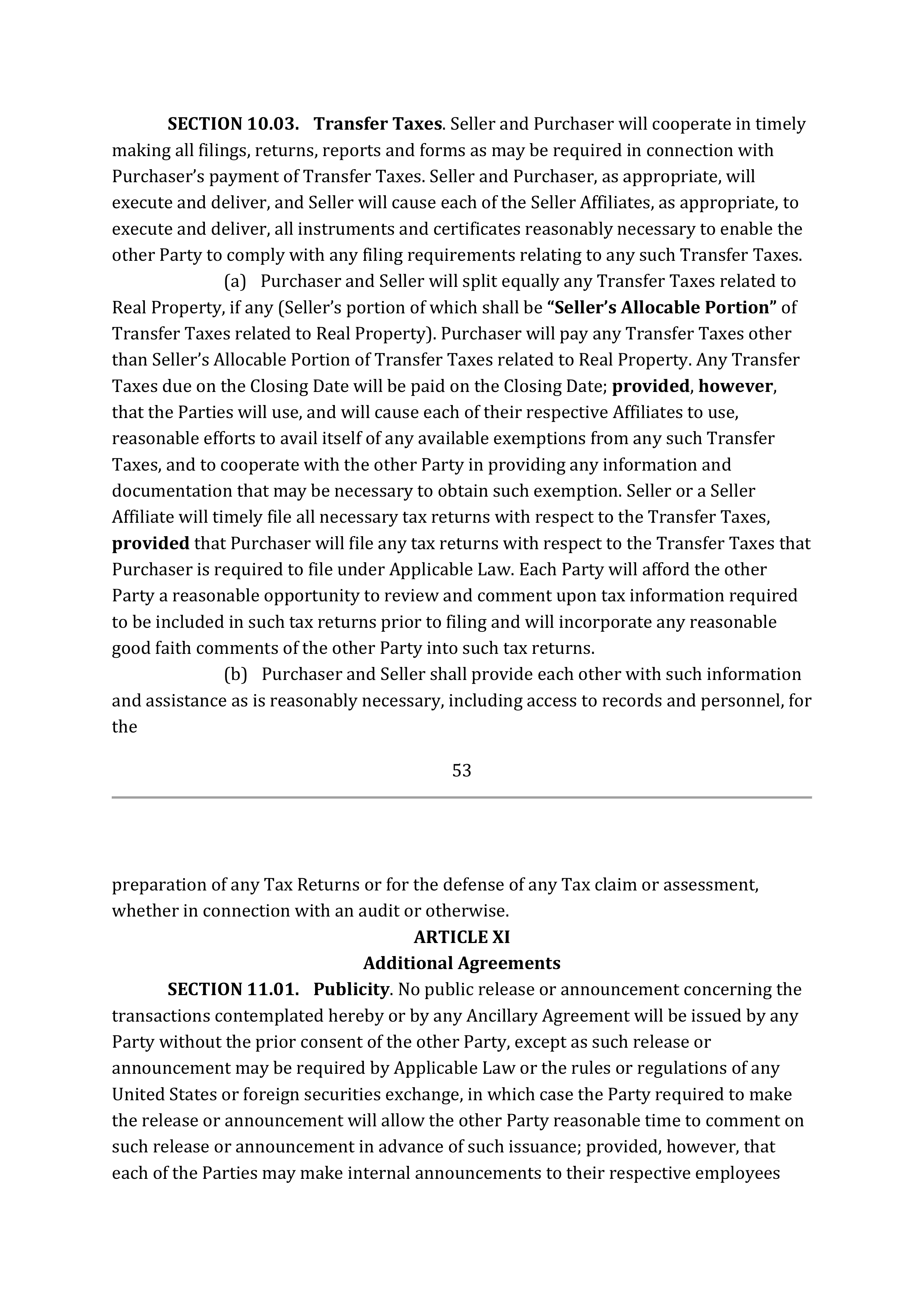 TARGET CORPORATION ASSET PURCHASE AGREEMENT — page 72