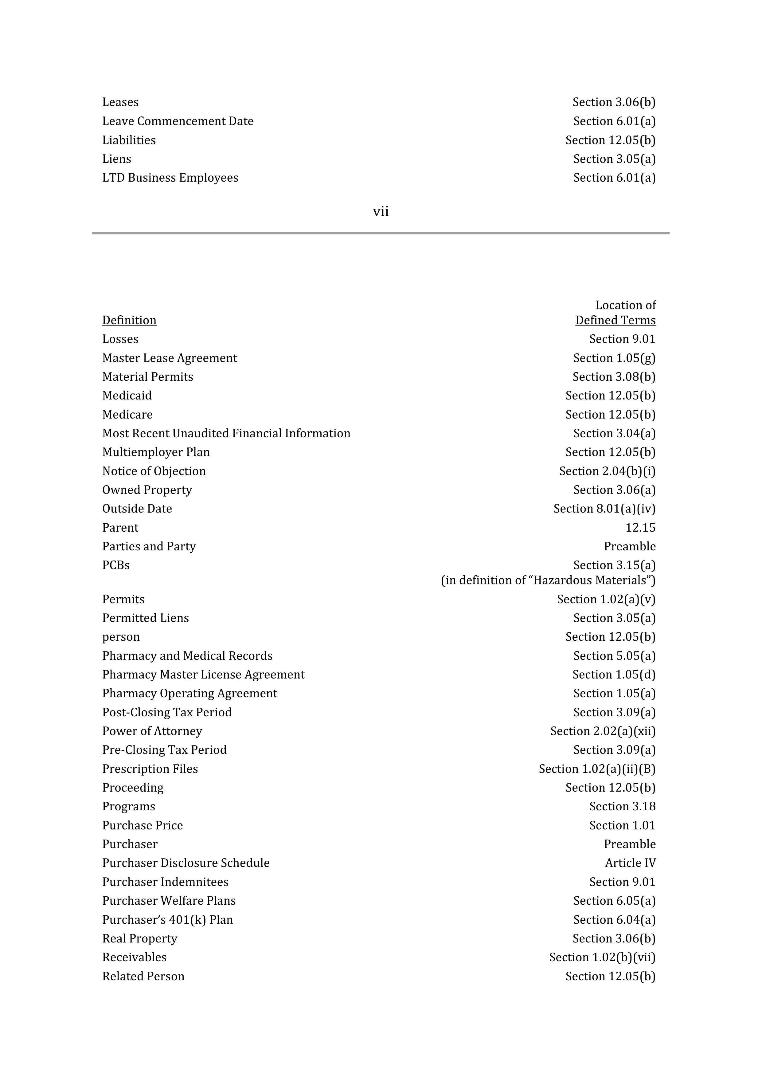 TARGET CORPORATION ASSET PURCHASE AGREEMENT — page 8