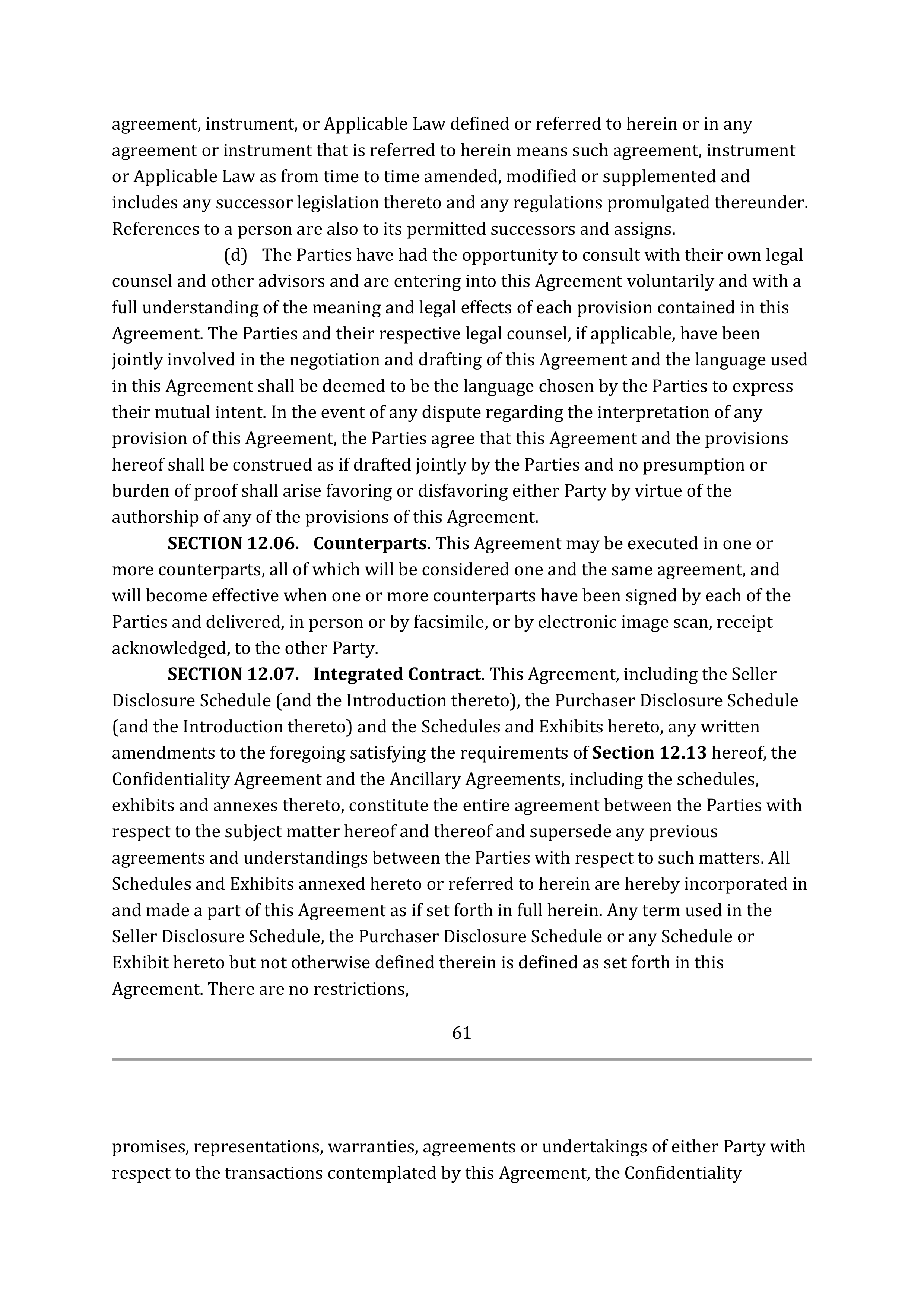 TARGET CORPORATION ASSET PURCHASE AGREEMENT — page 81