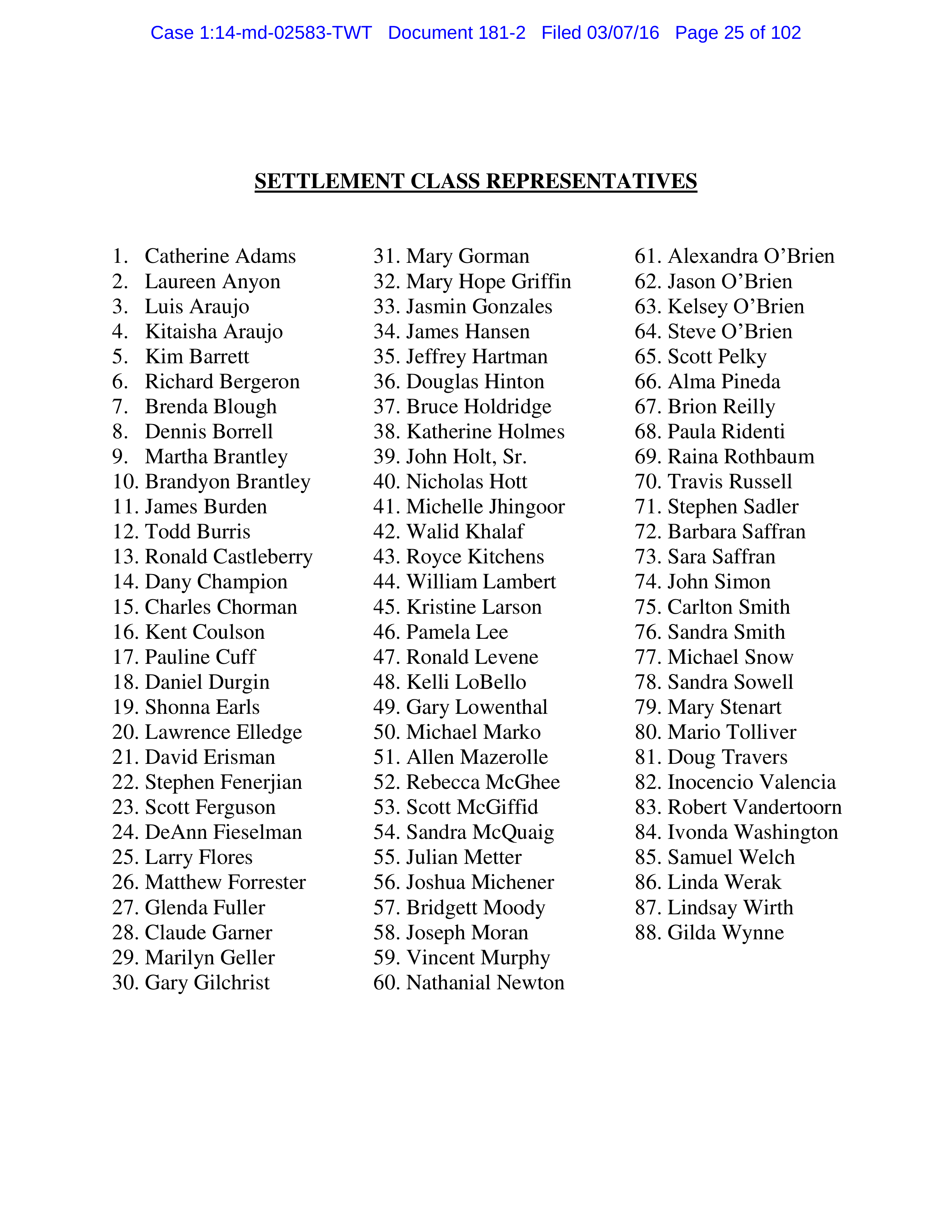 THE HOME DEPOT SETTLEMENT AGREEMENT — page 24