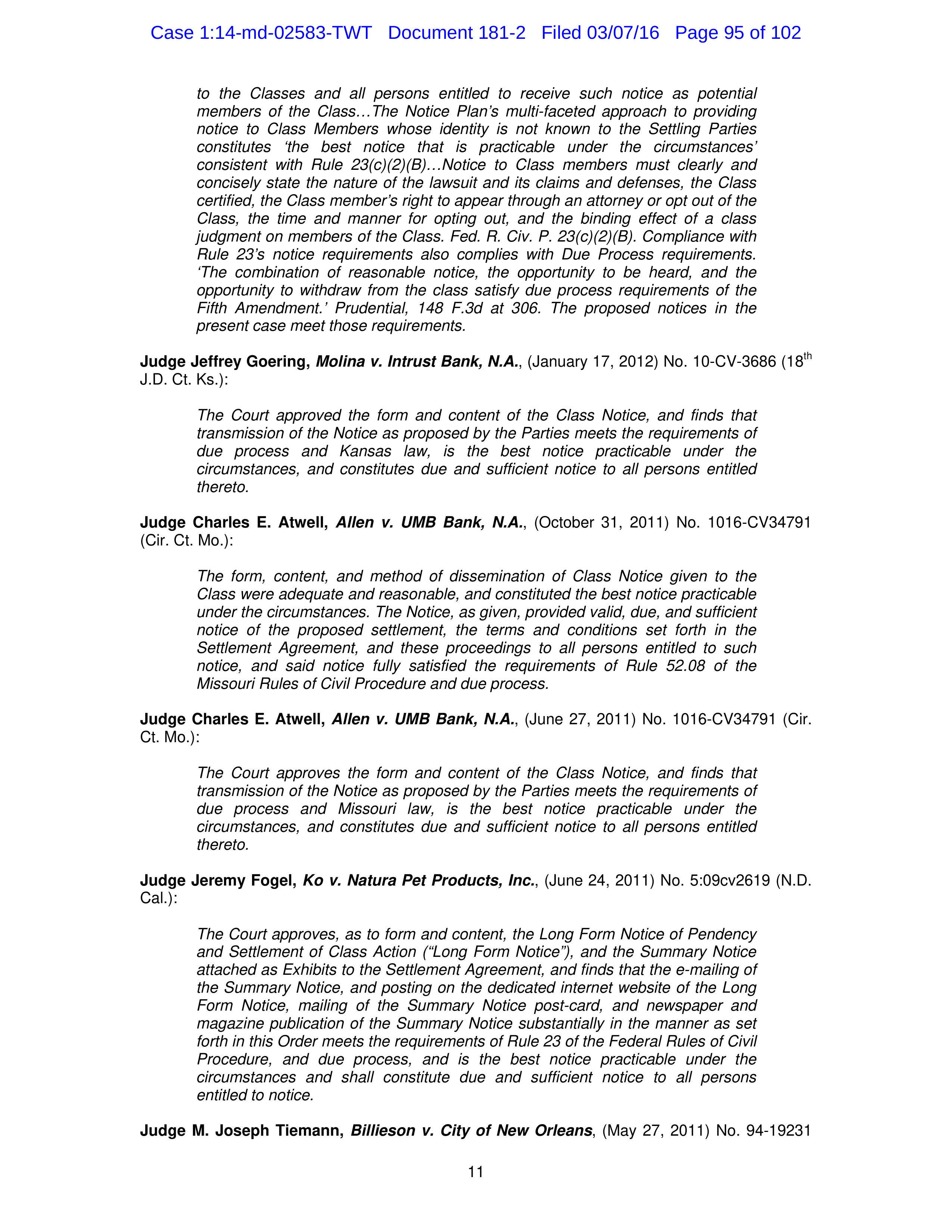 THE HOME DEPOT SETTLEMENT AGREEMENT — page 94