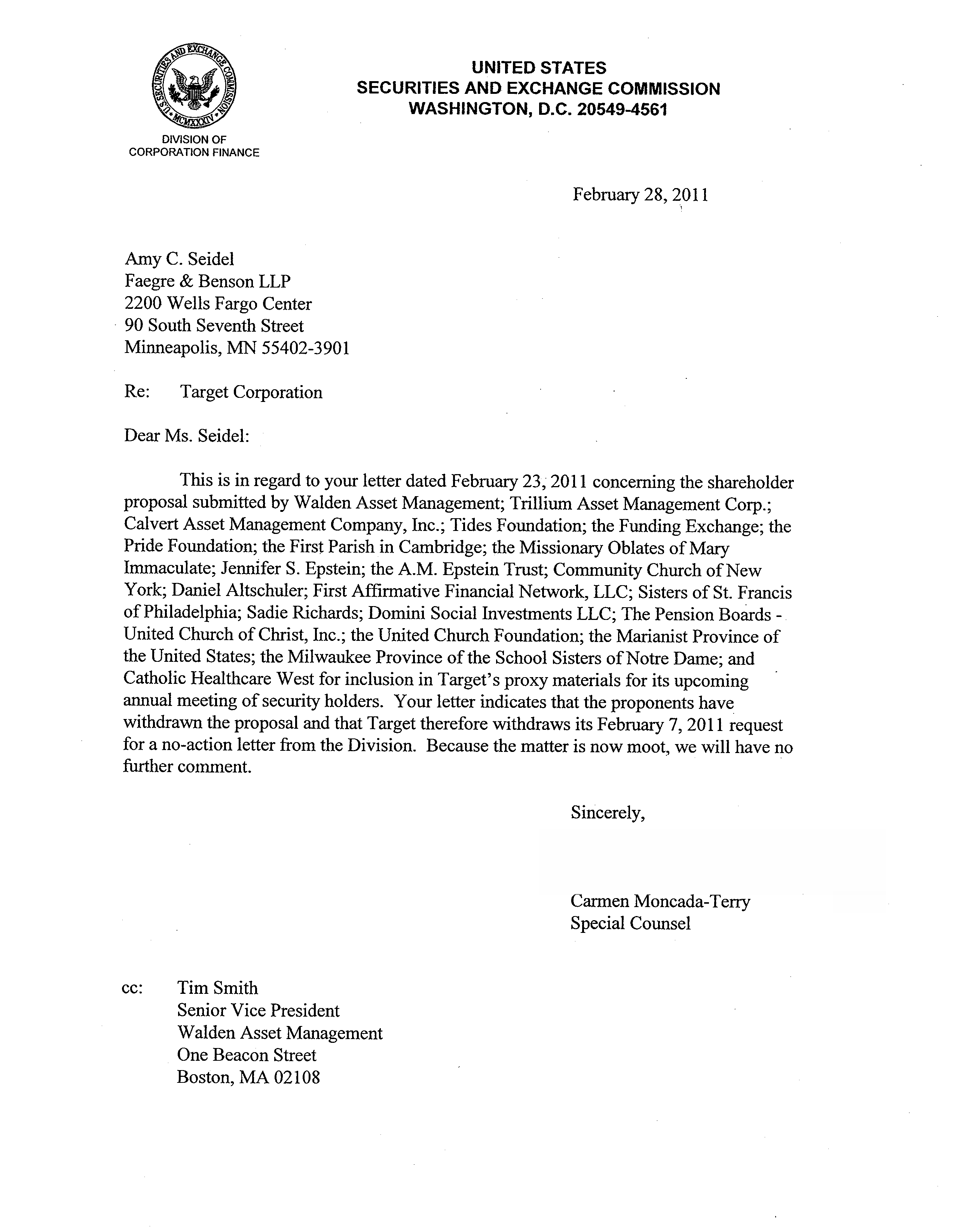 Target Proposal  — page 1