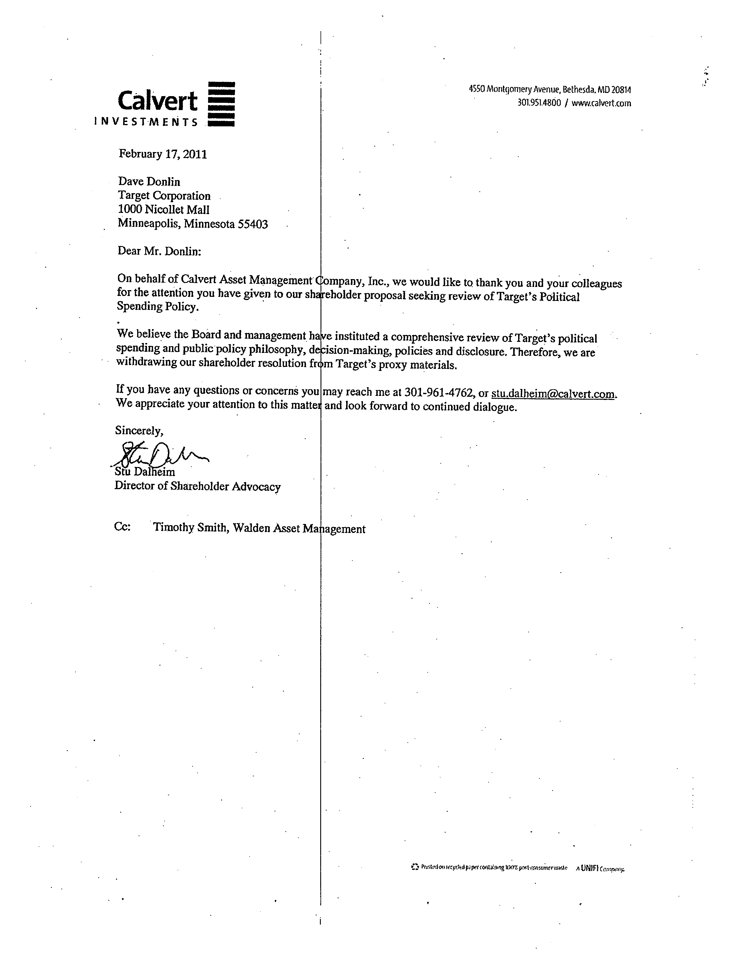 Target Proposal  — page 14