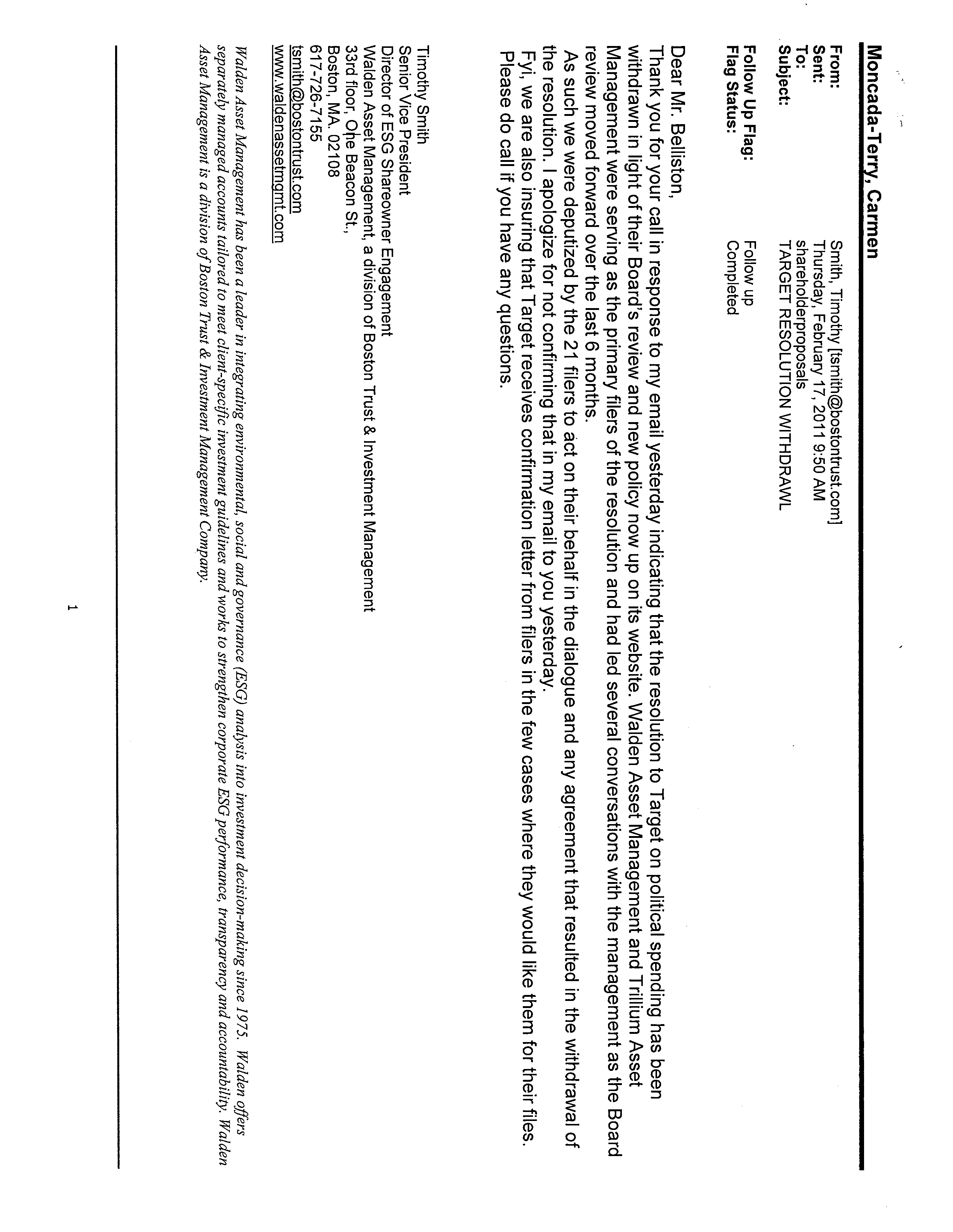 Target Proposal  — page 17