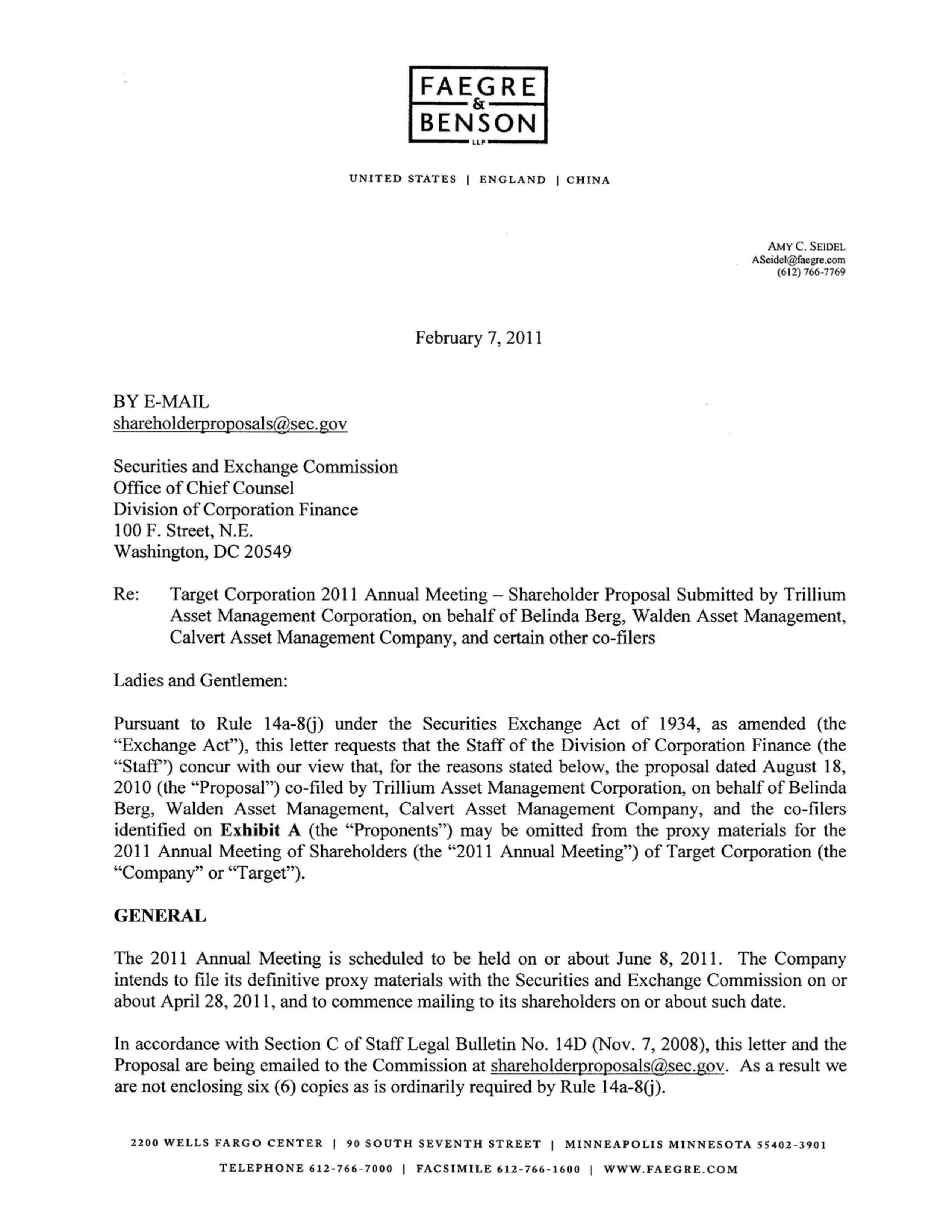 Target Proposal  — page 23