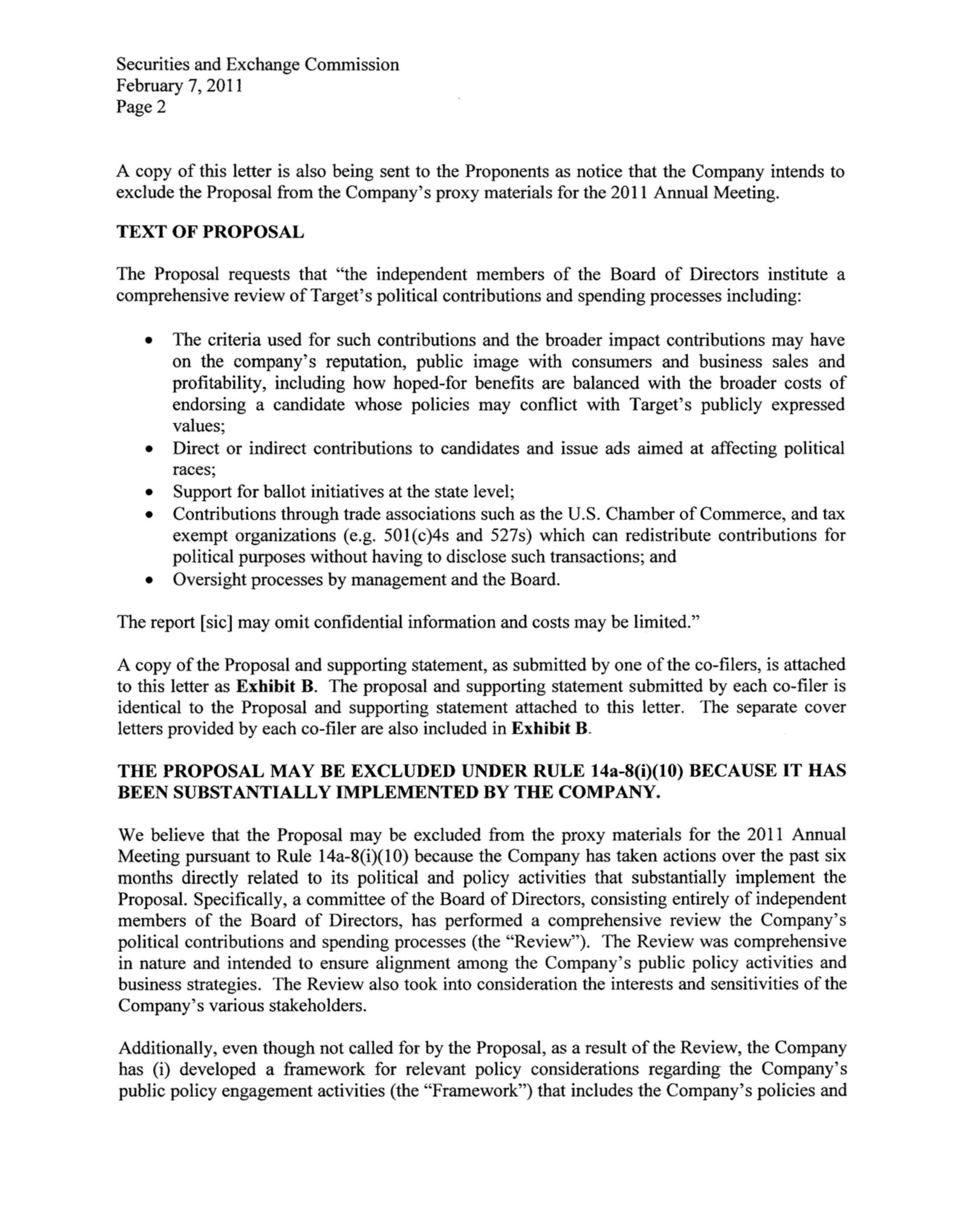 Target Proposal  — page 24
