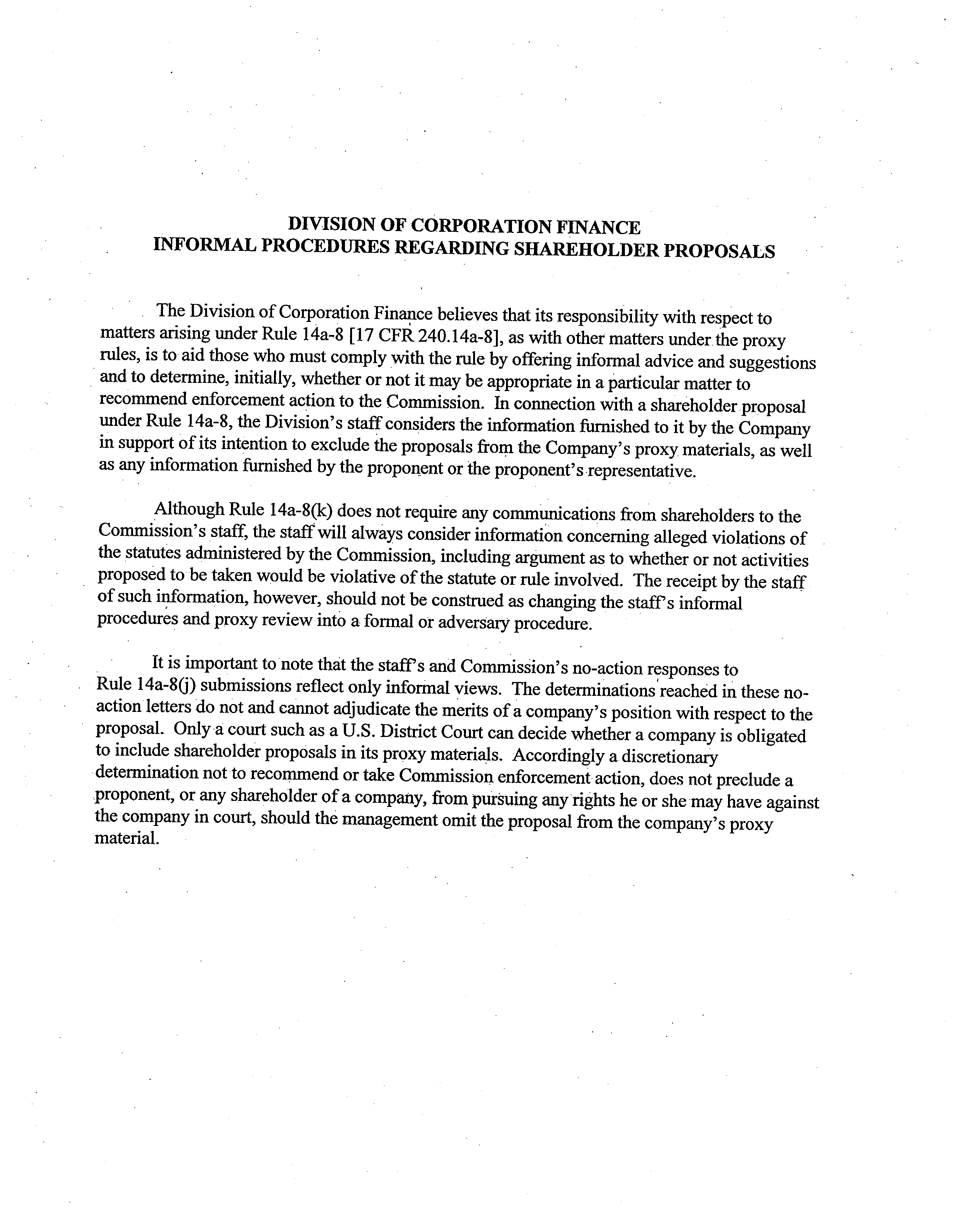 Target Proposal  — page 3