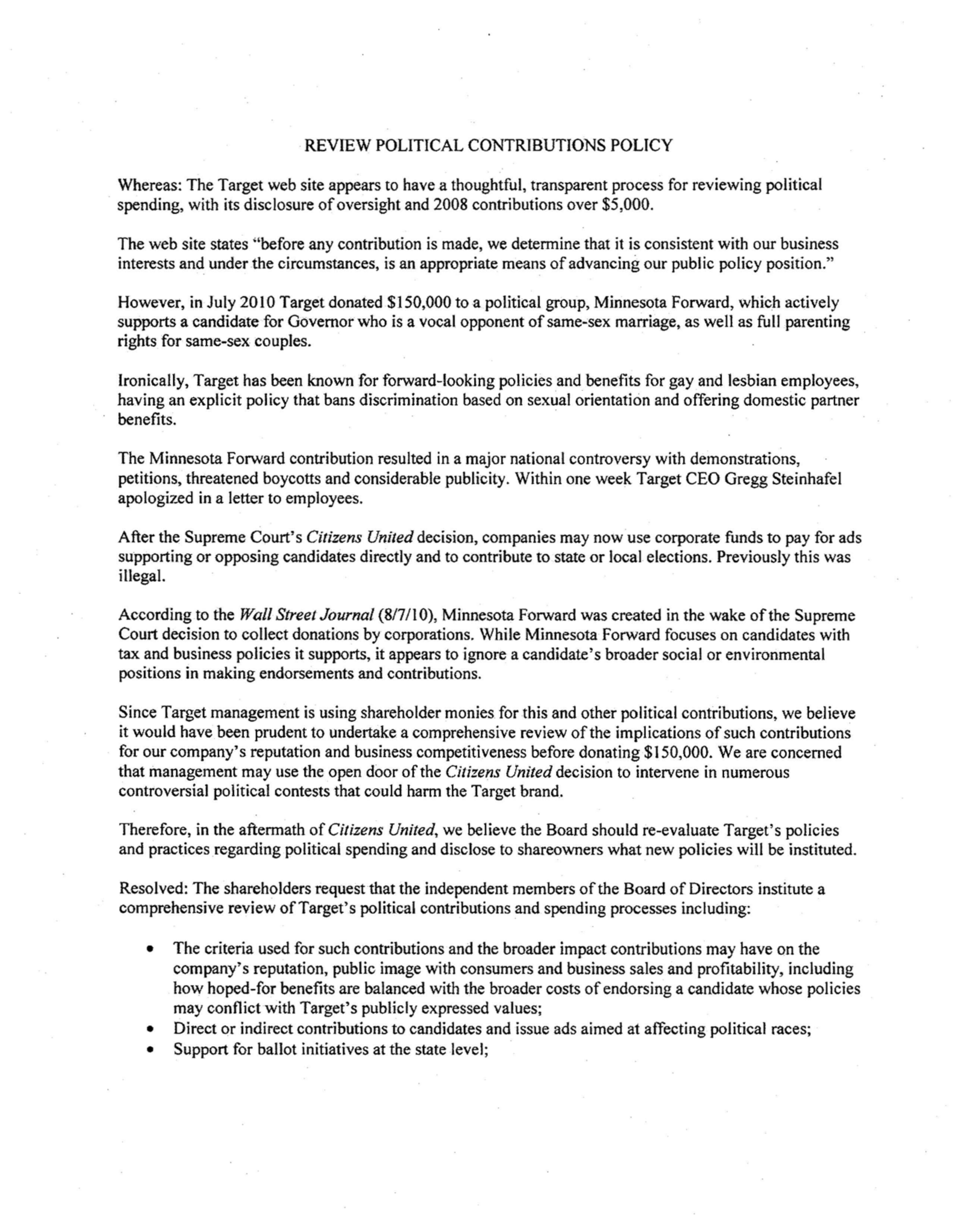 Target Proposal  — page 35