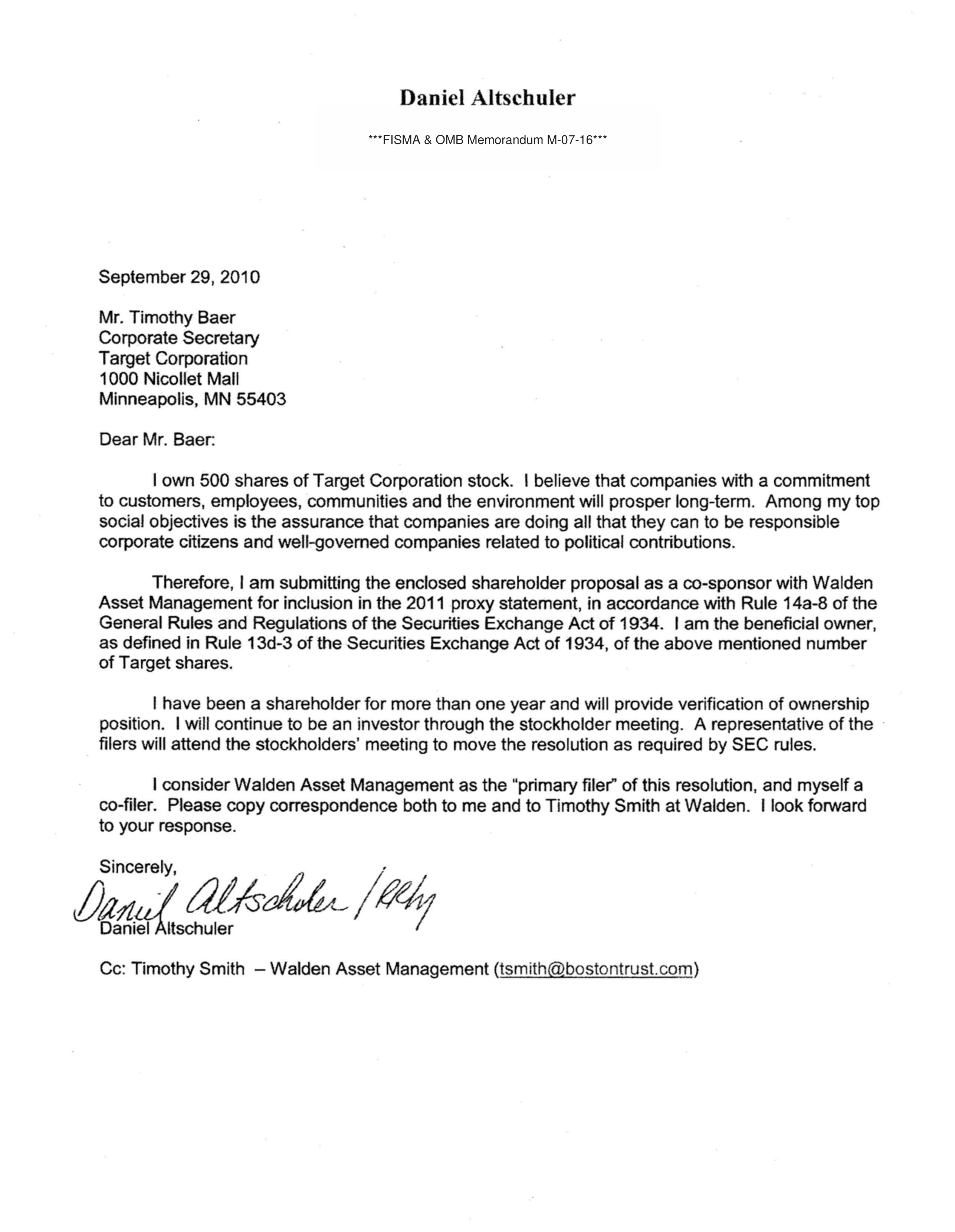 Target Proposal  — page 48